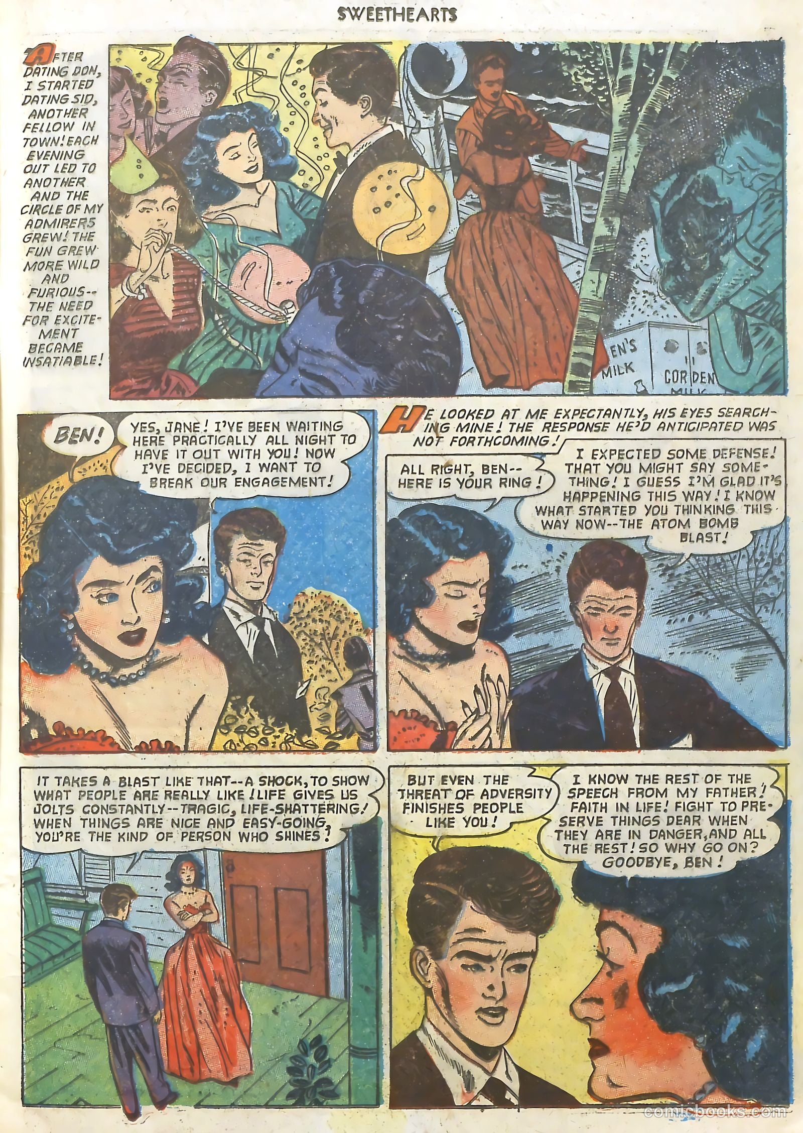Sweethearts #120 (1953) — page 9 of 36