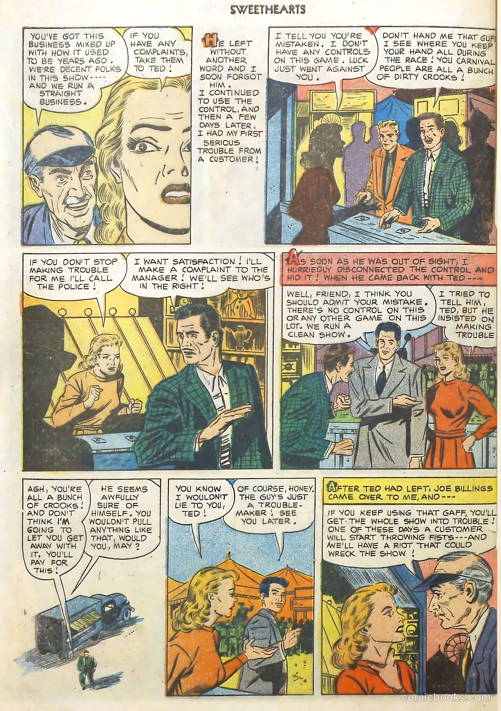 Sweethearts #120 (1953) — page 20 of 36