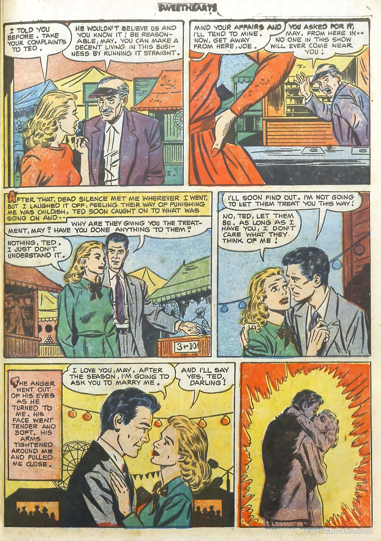 Sweethearts #120 (1953) — page 21 of 36