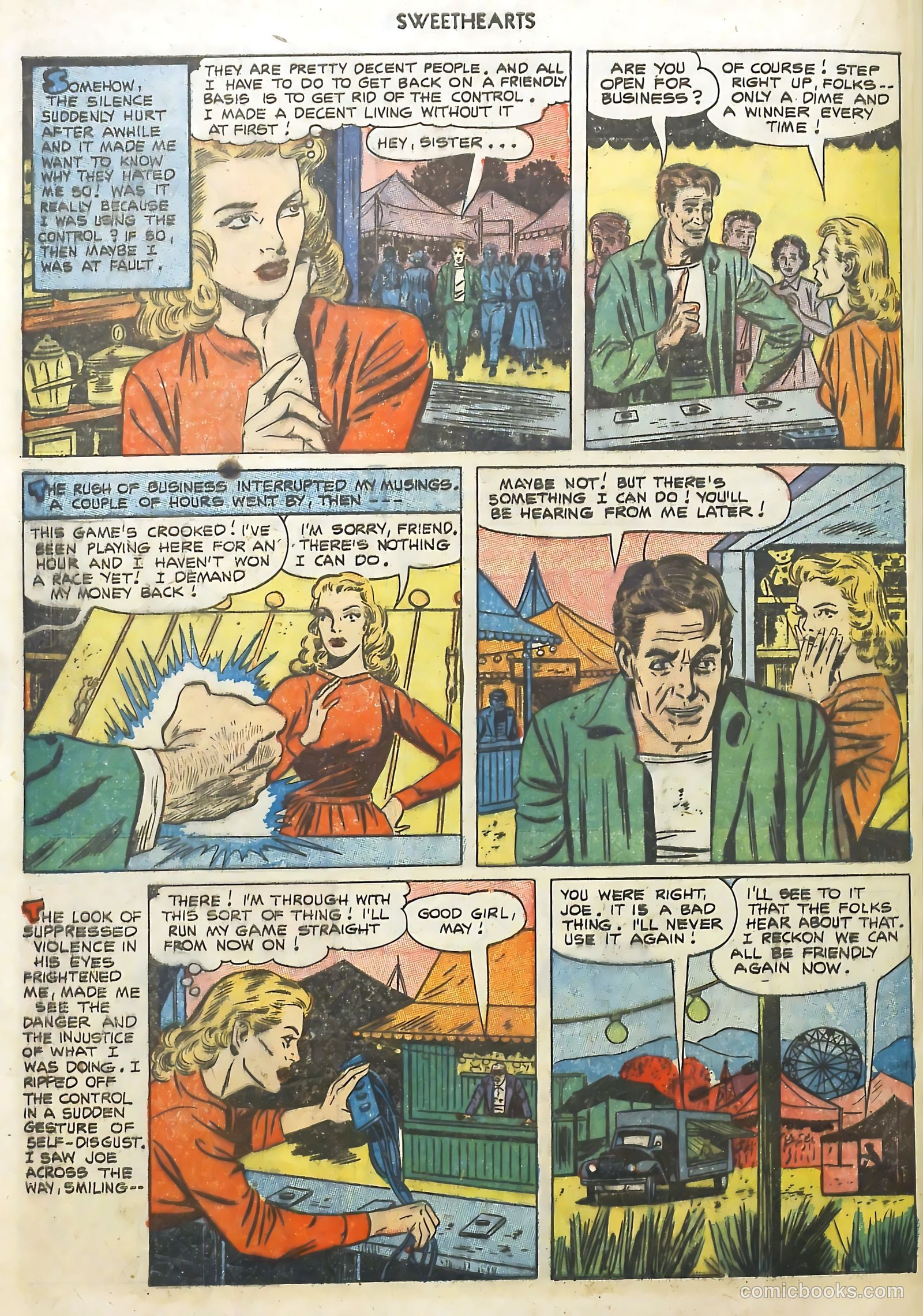 Sweethearts #120 (1953) — page 22 of 36