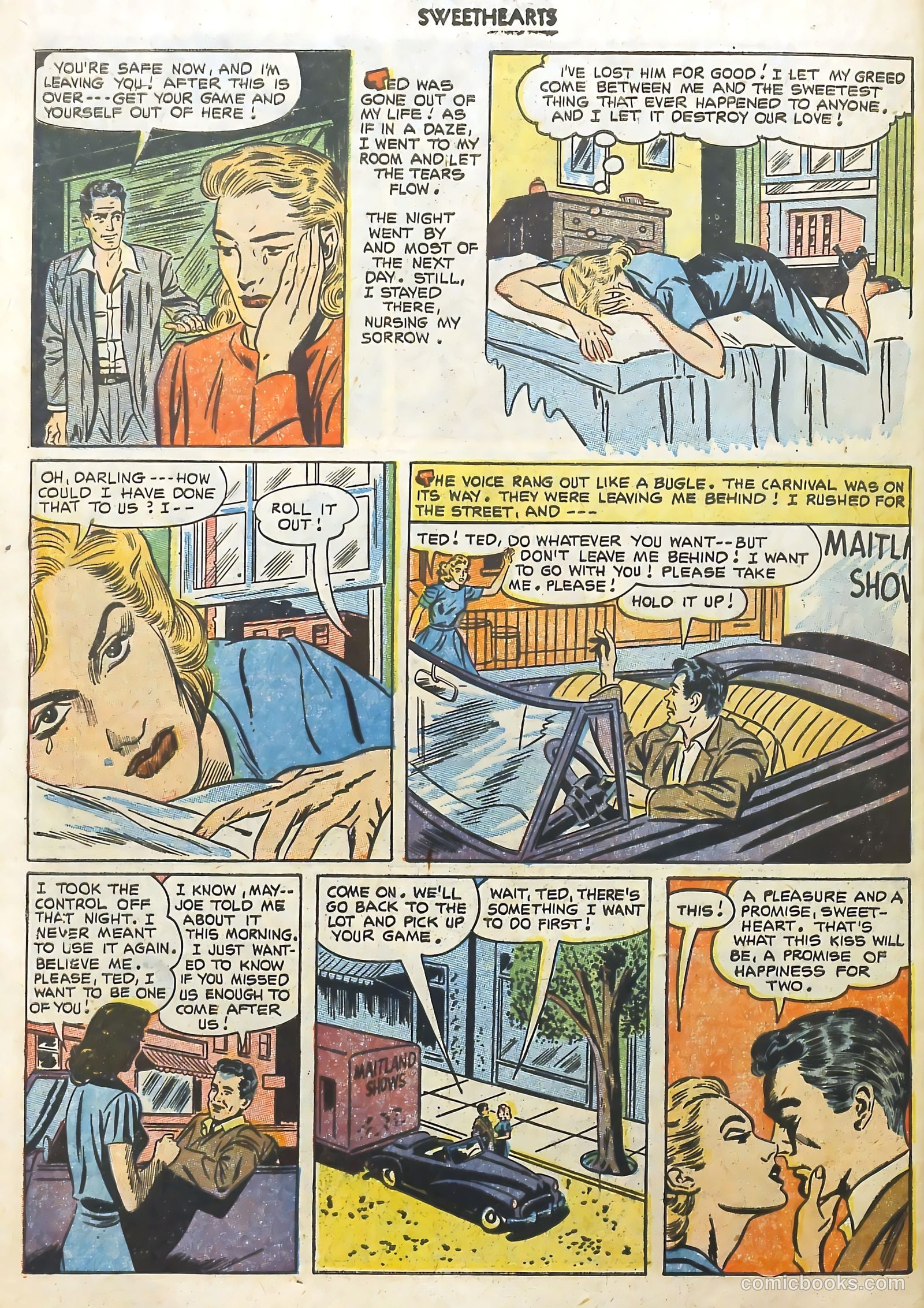 Sweethearts #120 (1953) — page 24 of 36