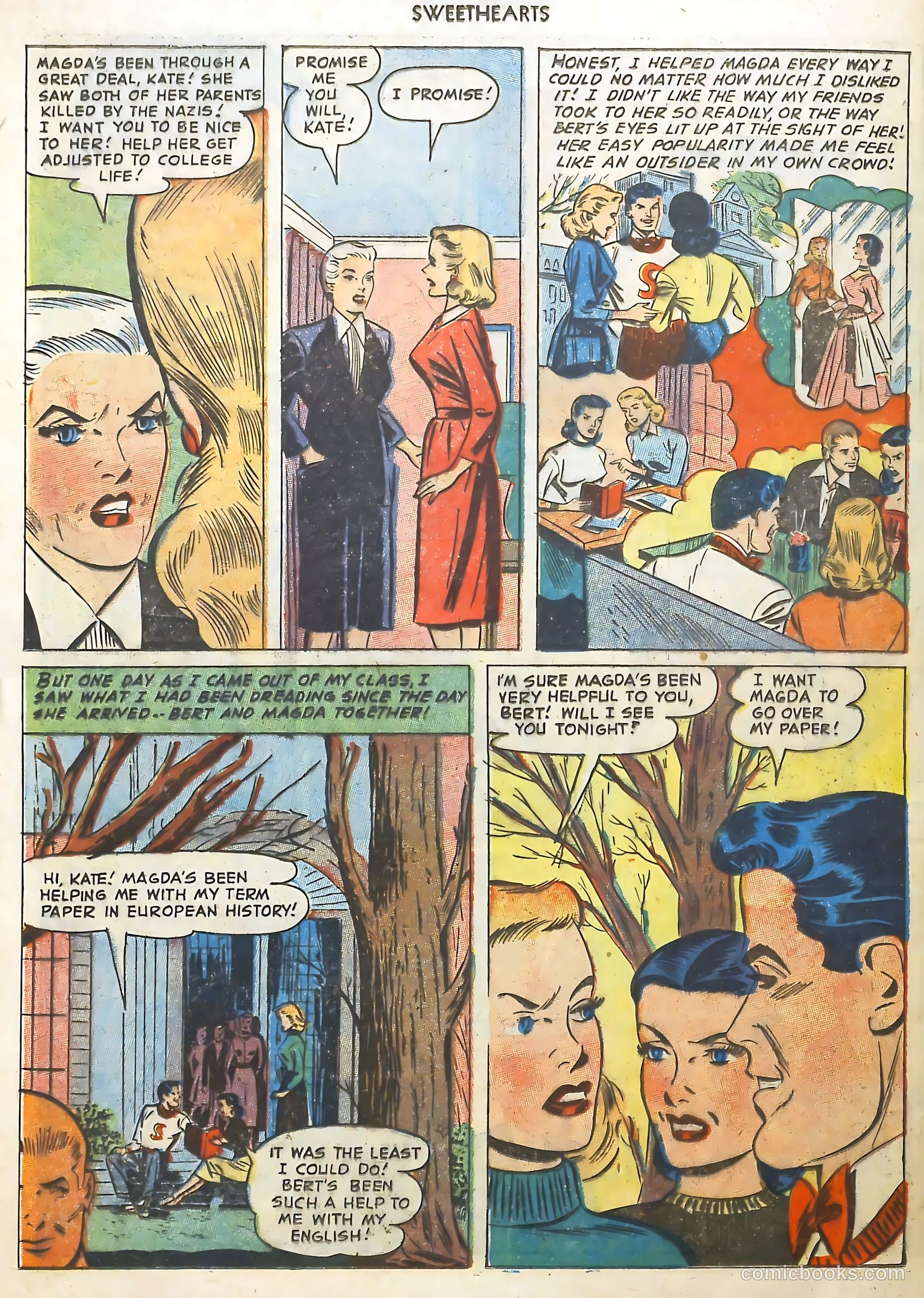 Sweethearts #120 (1953) — page 28 of 36