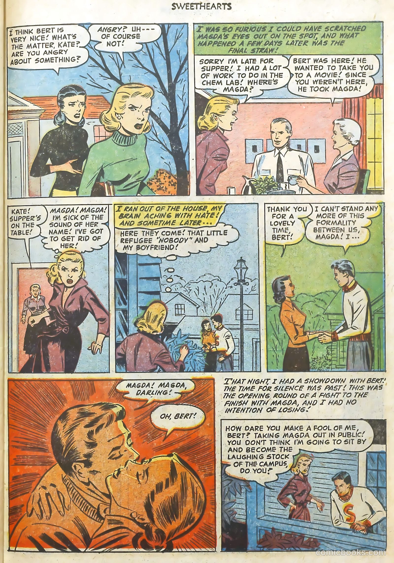 Sweethearts #120 (1953) — page 29 of 36