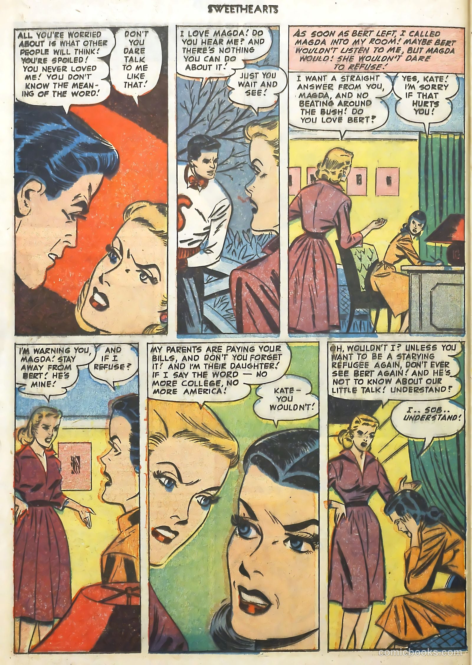Sweethearts #120 (1953) — page 30 of 36