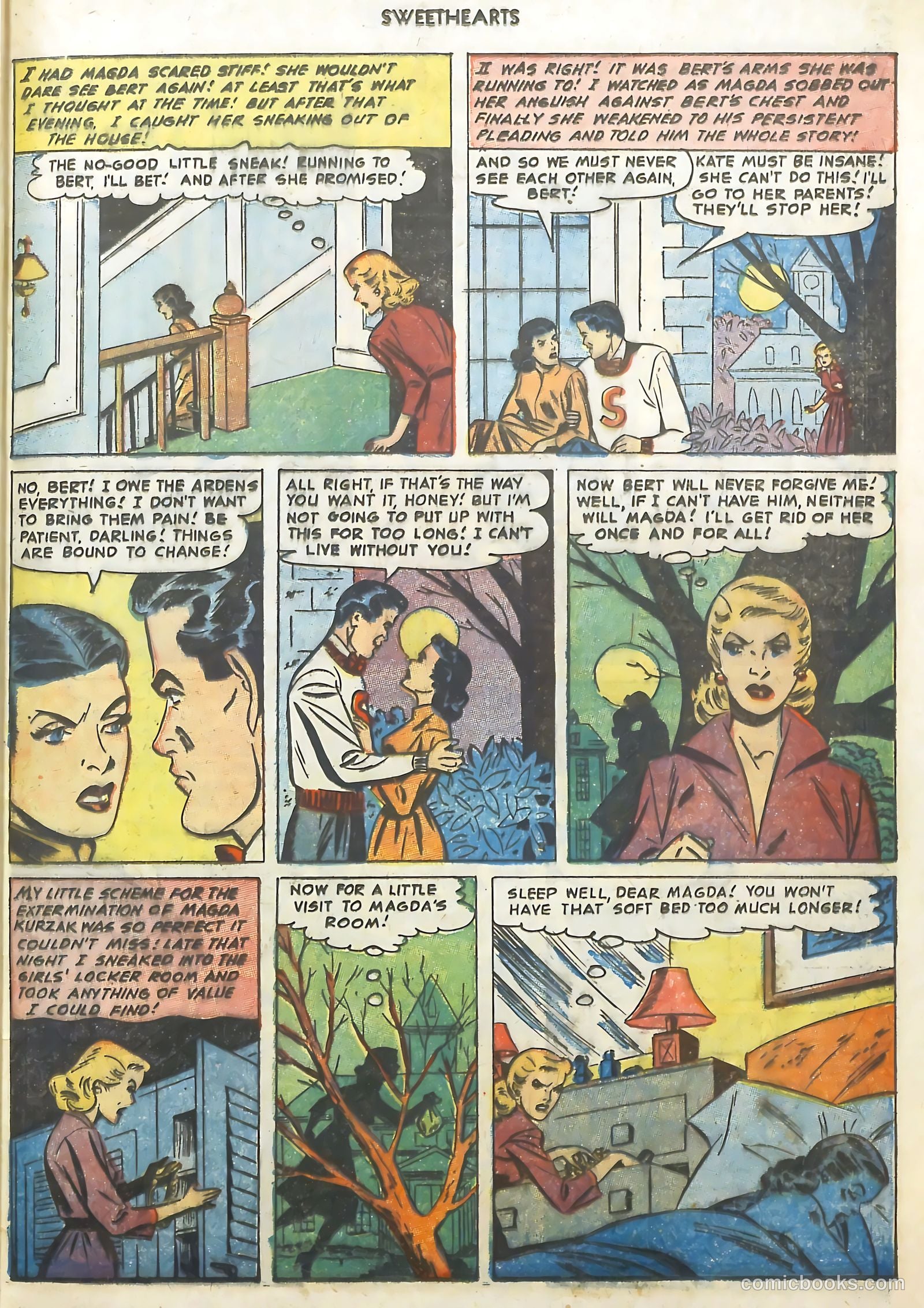Sweethearts #120 (1953) — page 31 of 36