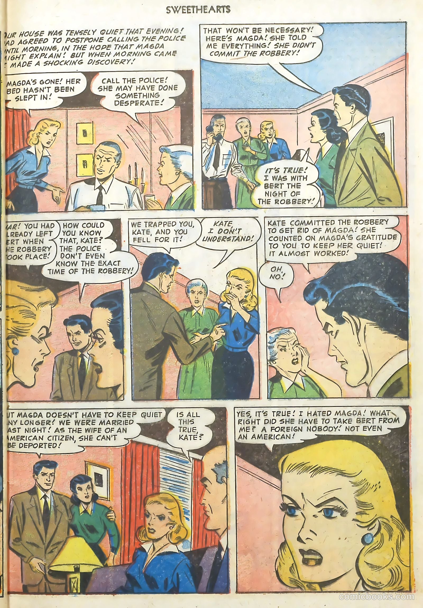 Sweethearts #120 (1953) — page 33 of 36