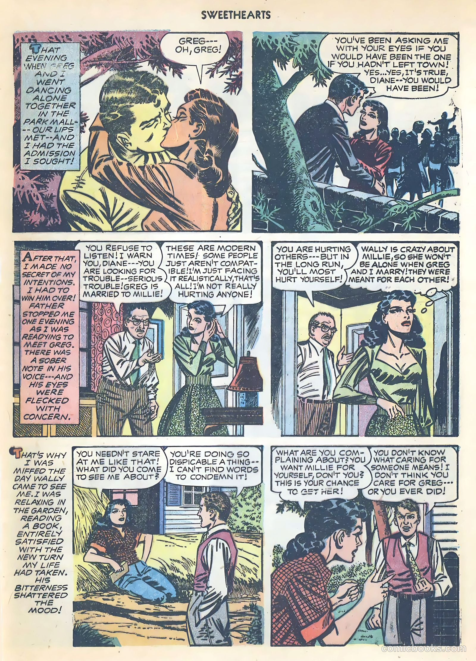 Sweethearts #121 (1971) — page 21 of 36