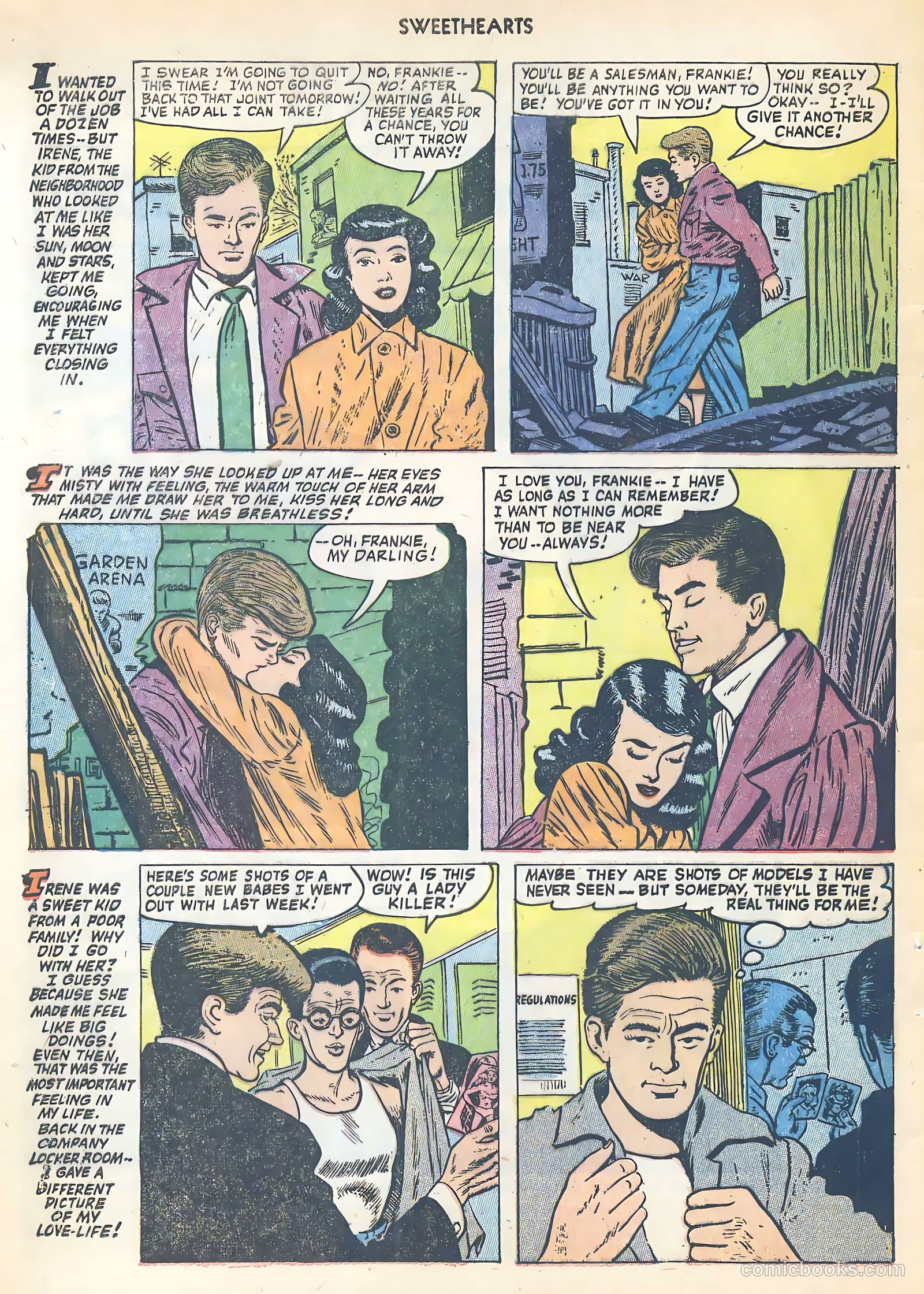 Sweethearts #121 (1953) — page 4 of 36