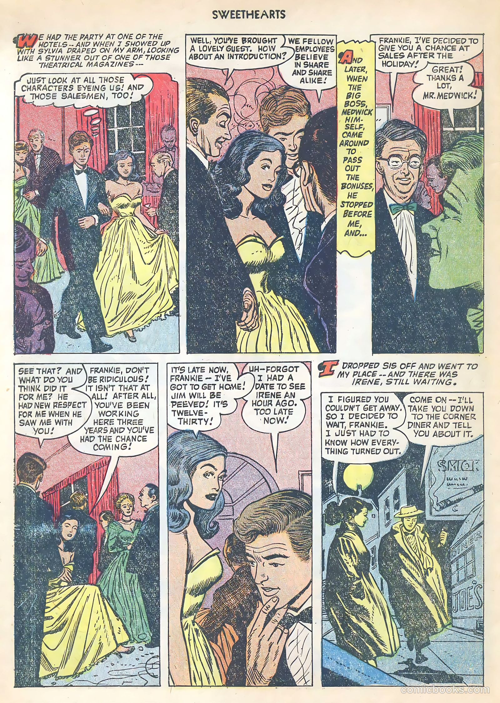Sweethearts #121 (1953) — page 6 of 36