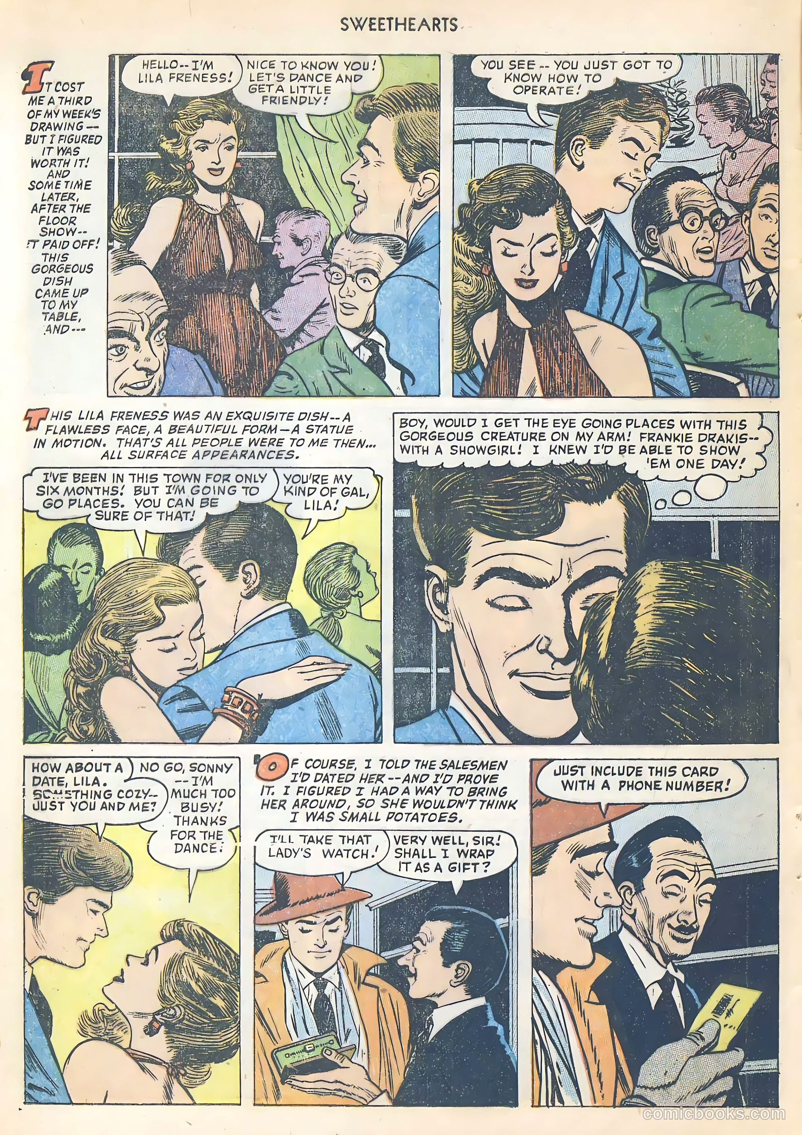 Sweethearts #121 (1953) — page 8 of 36