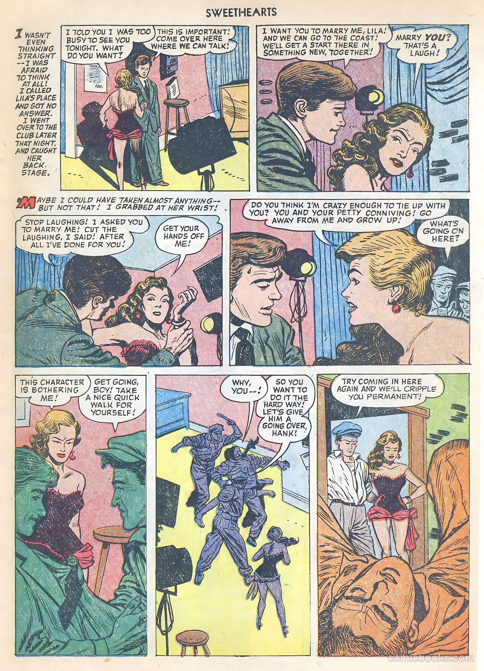 Sweethearts #121 (1953) — page 11 of 36