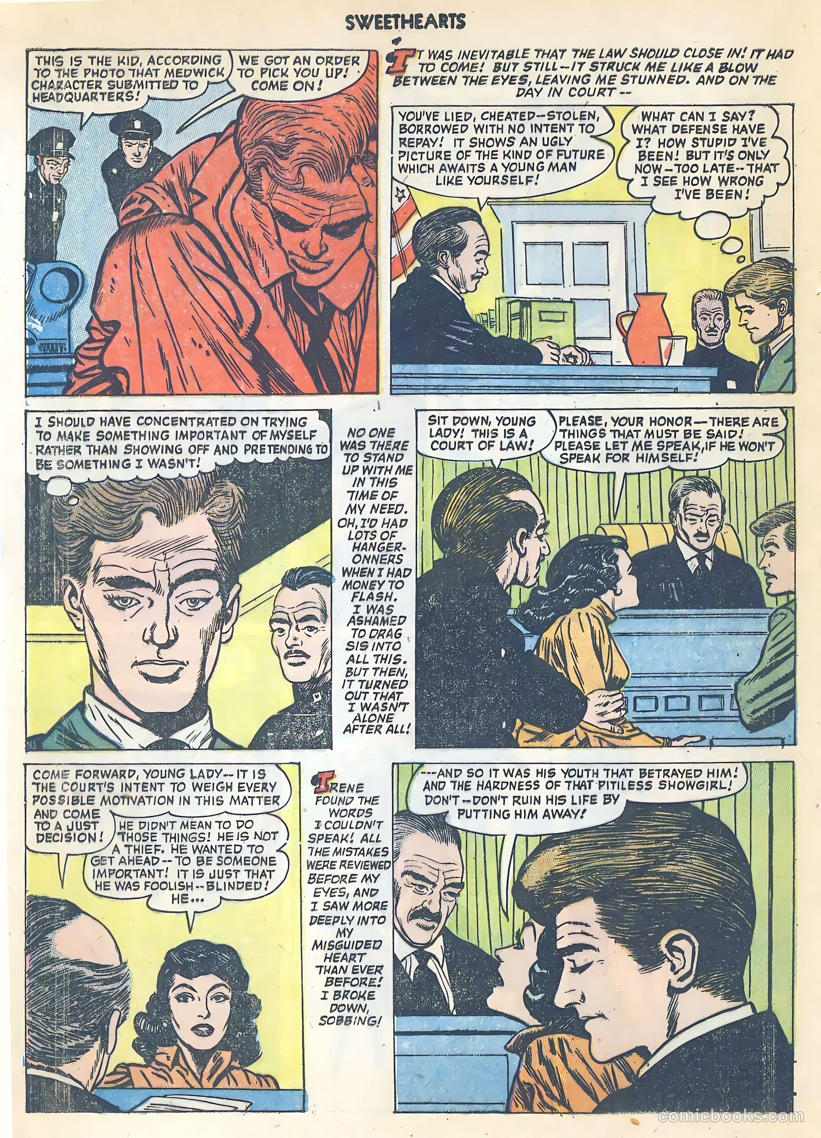 Sweethearts #121 (1953) — page 12 of 36