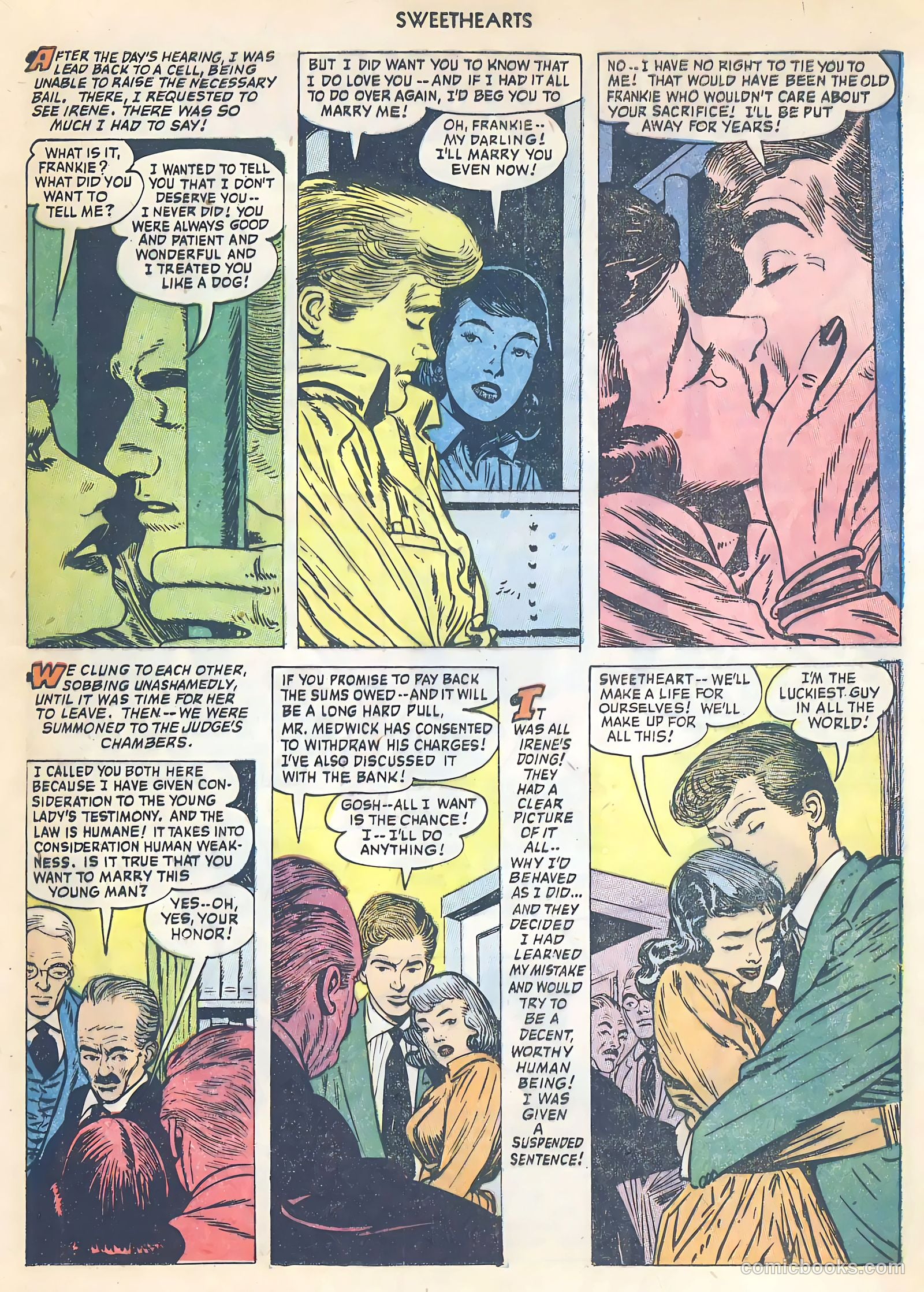 Sweethearts #121 (1953) — page 13 of 36
