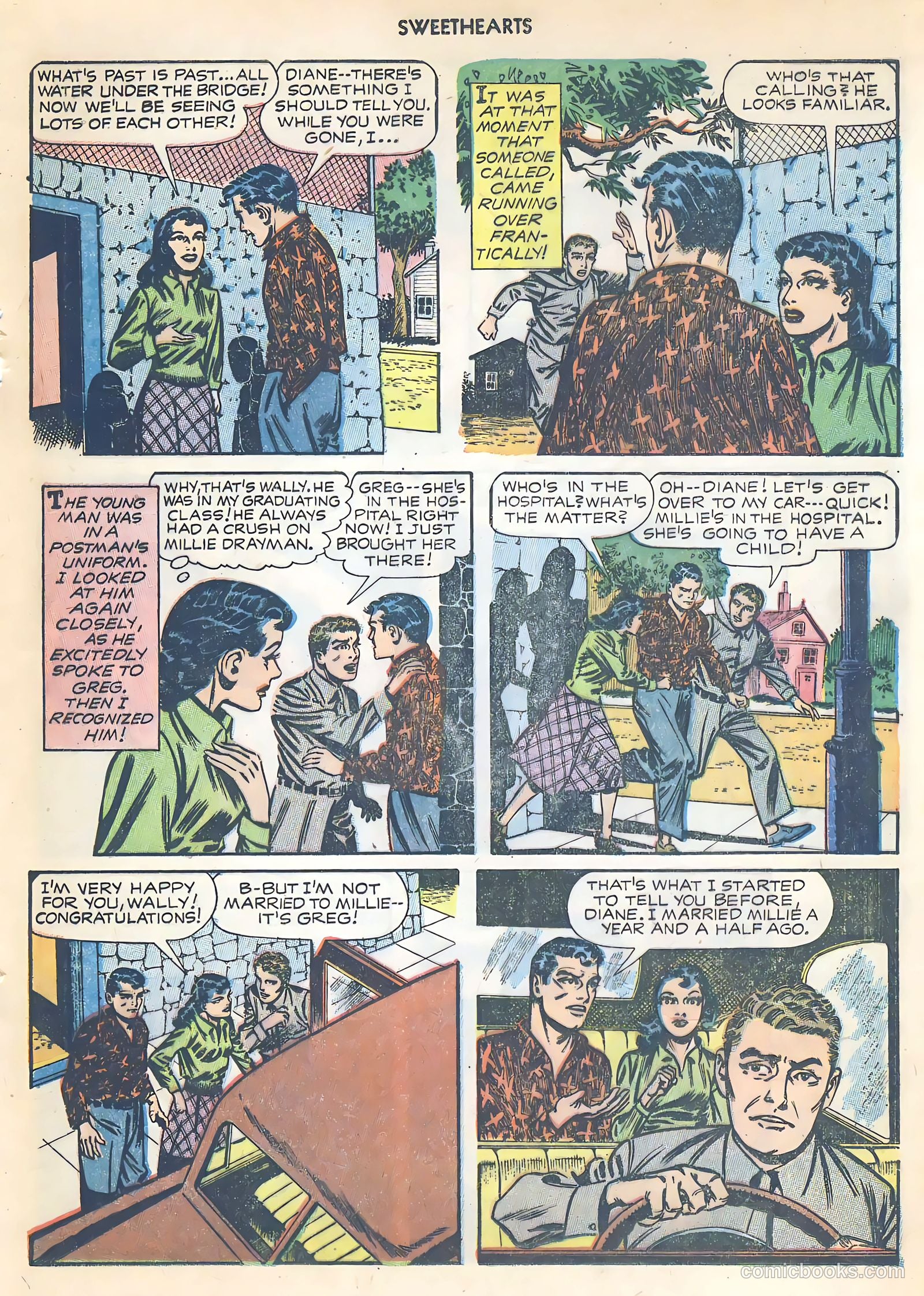 Sweethearts #121 (1953) — page 17 of 36