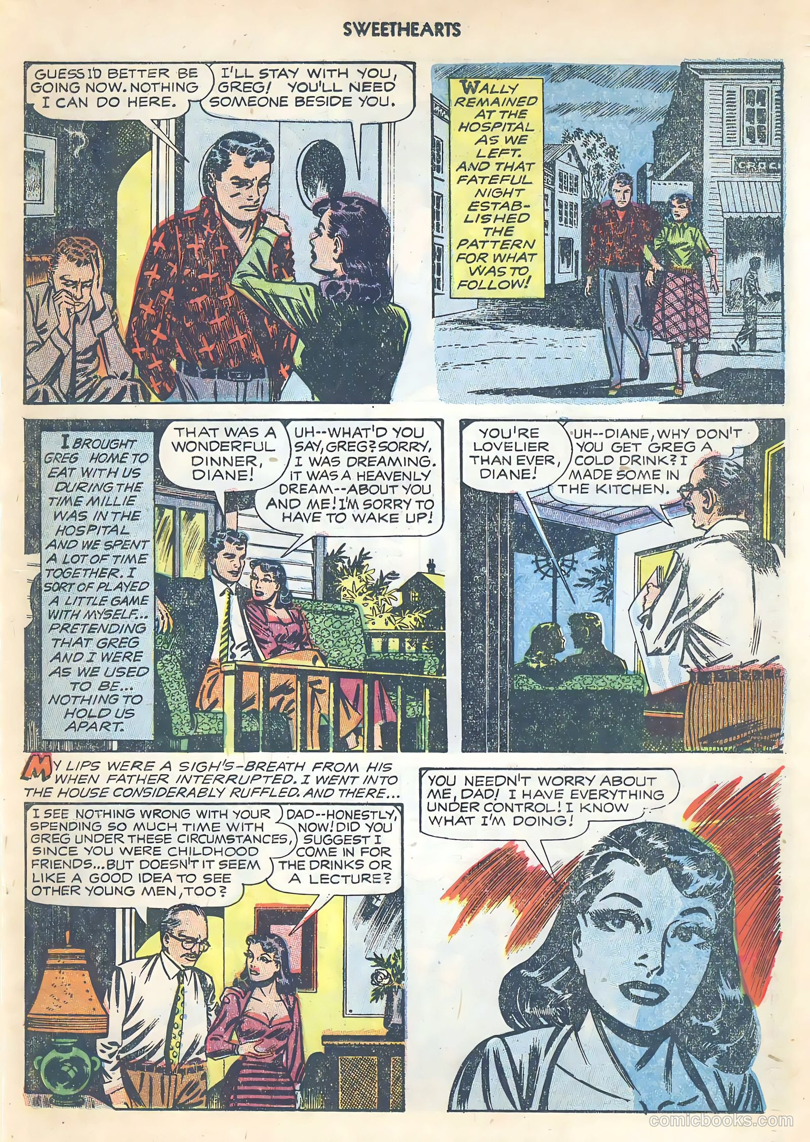 Sweethearts #121 (1953) — page 19 of 36