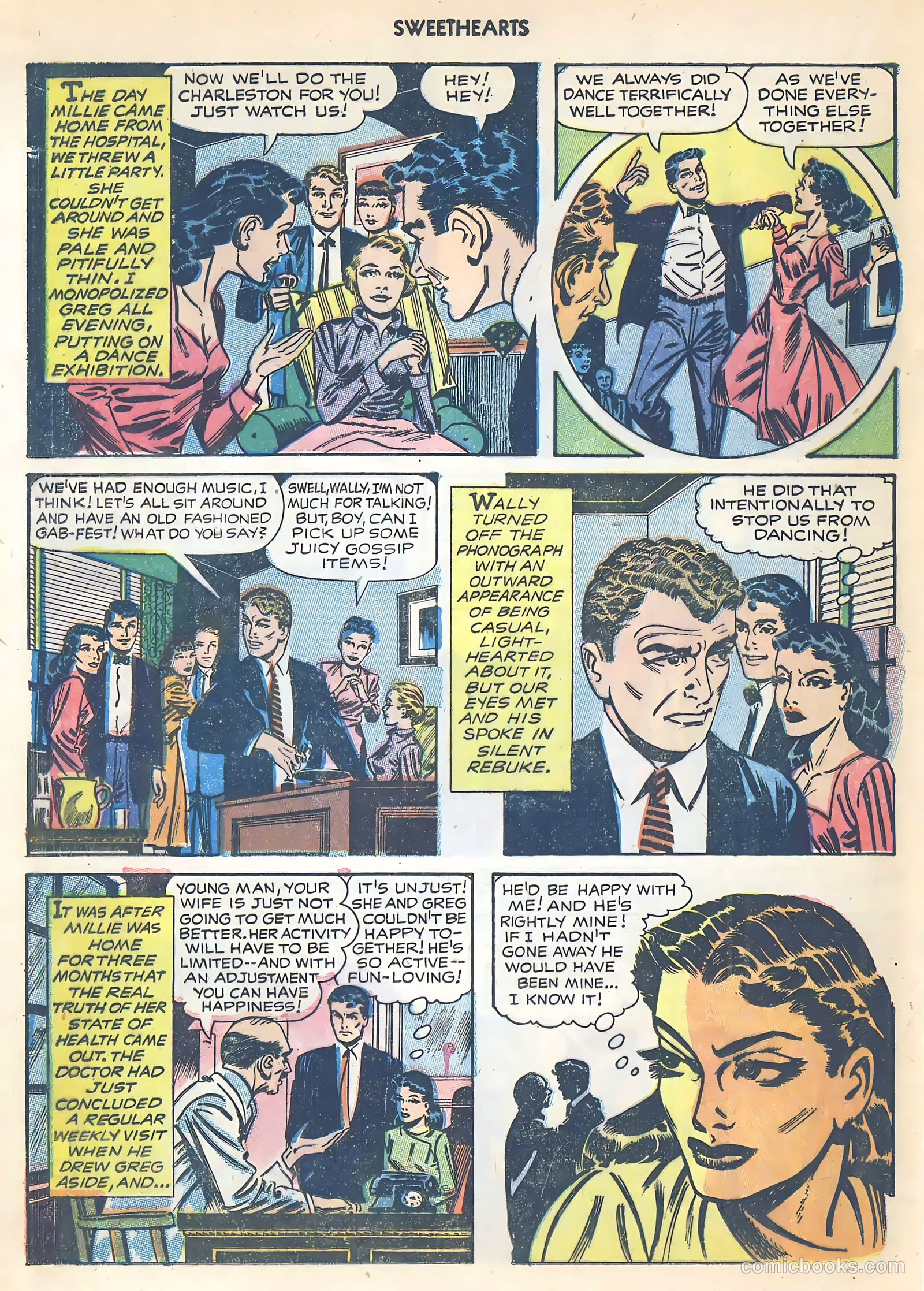 Sweethearts #121 (1953) — page 20 of 36