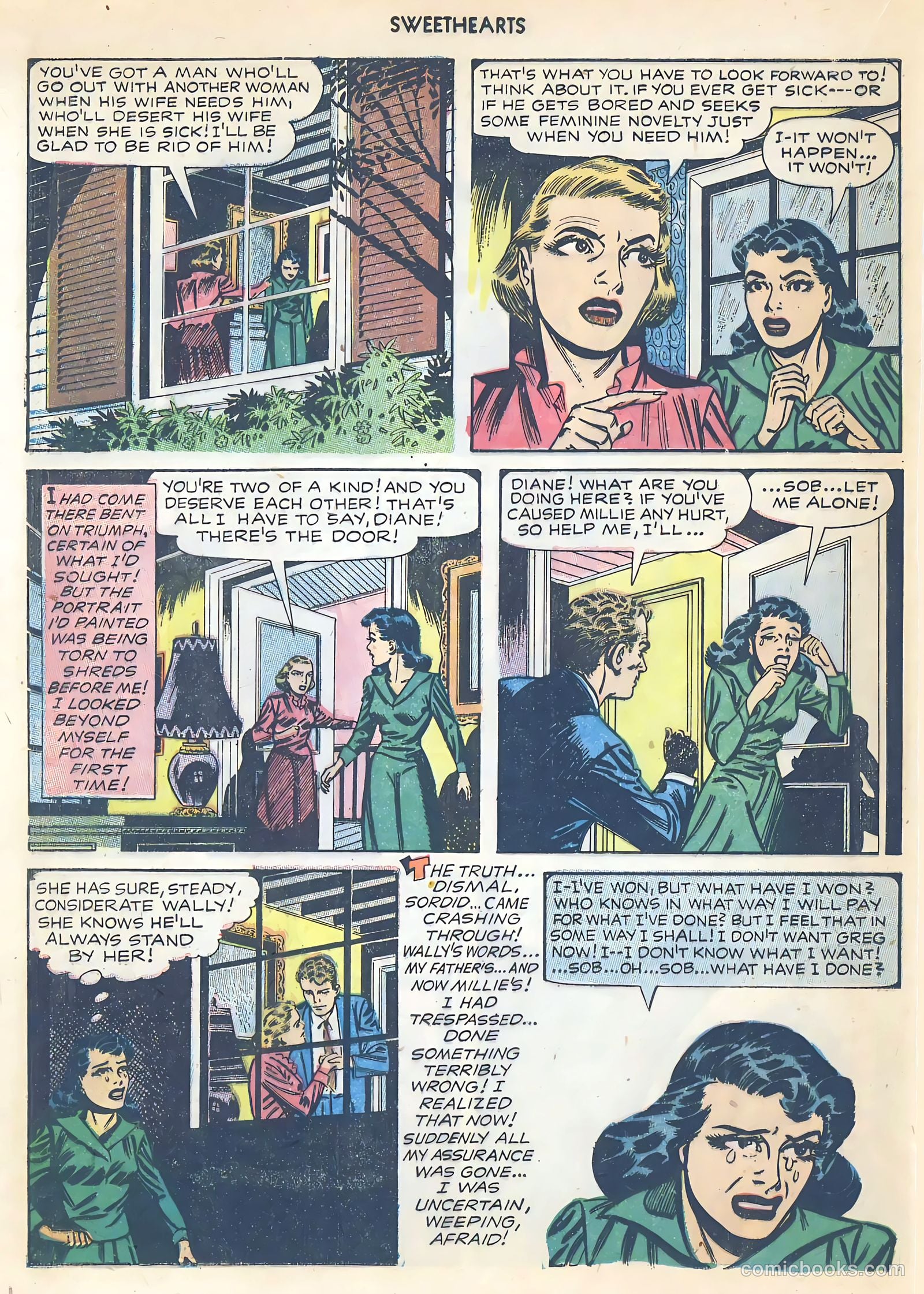 Sweethearts #121 (1953) — page 24 of 36