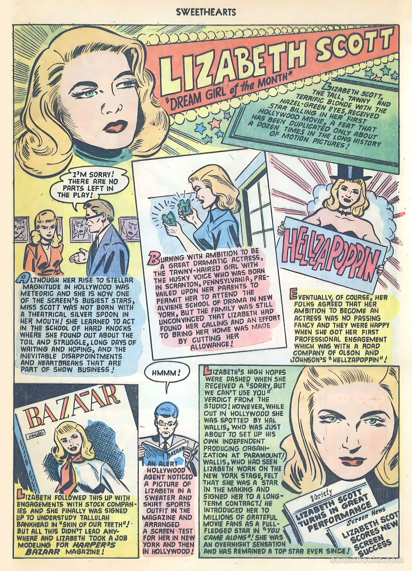Sweethearts #121 (1953) — page 25 of 36
