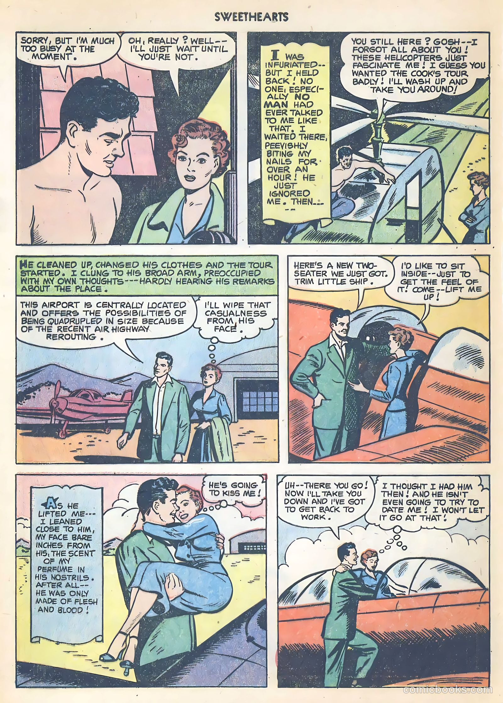 Sweethearts #121 (1953) — page 28 of 36