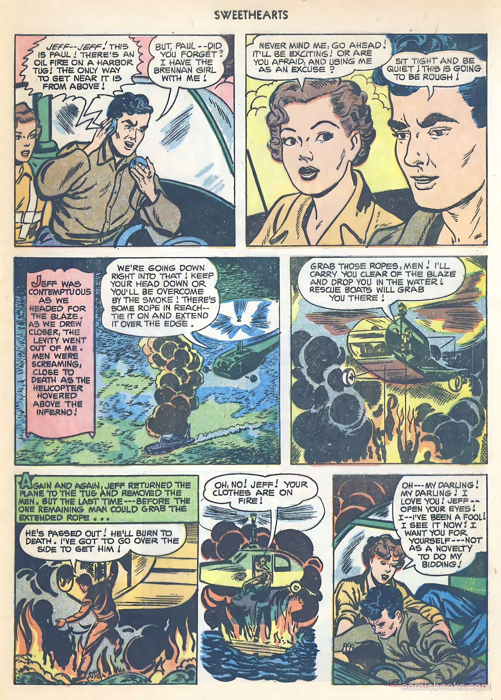 Sweethearts #121 (1953) — page 33 of 36