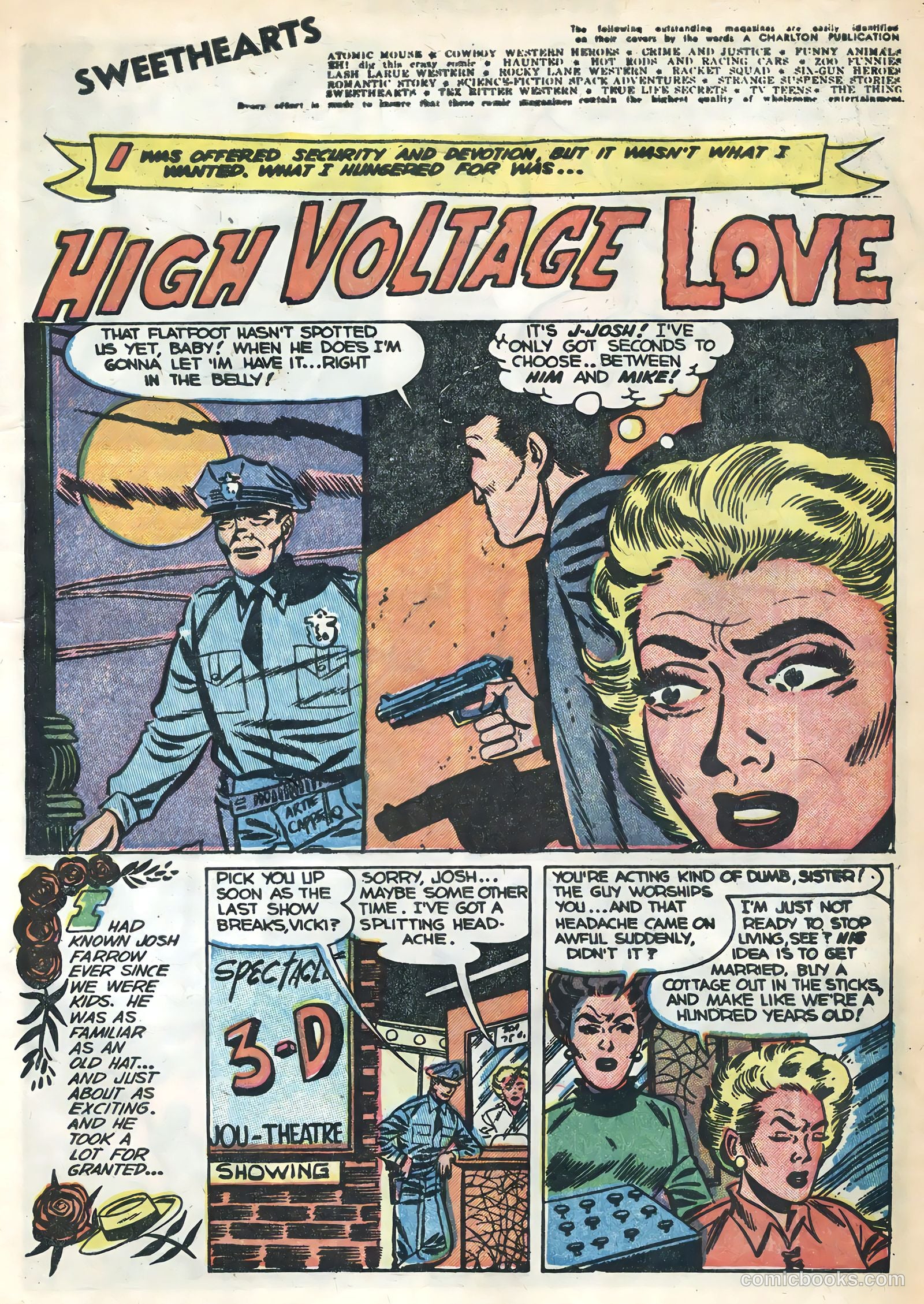 Sweethearts #23 (1954) — page 3 of 36