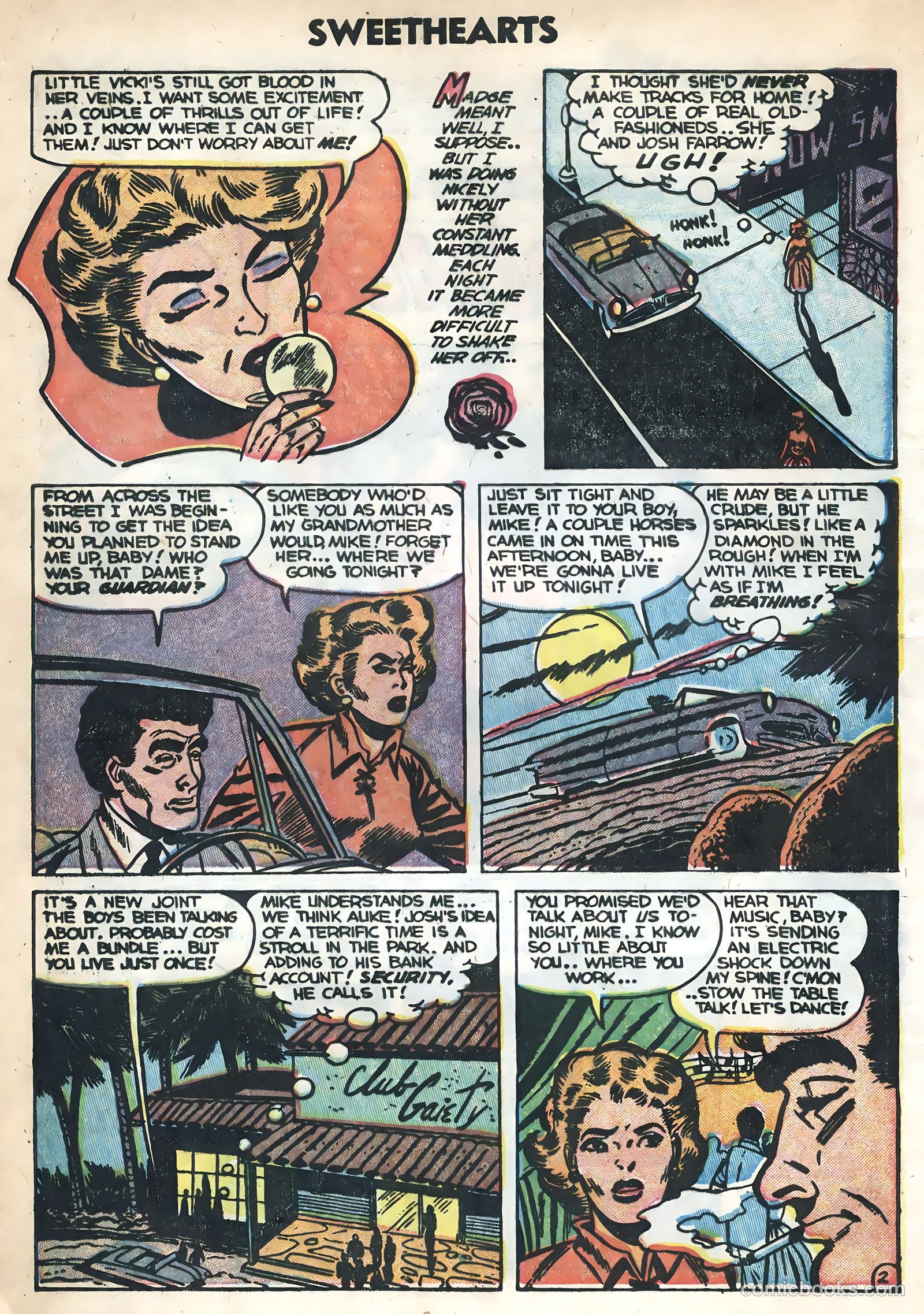Sweethearts #23 (1954) — page 4 of 36