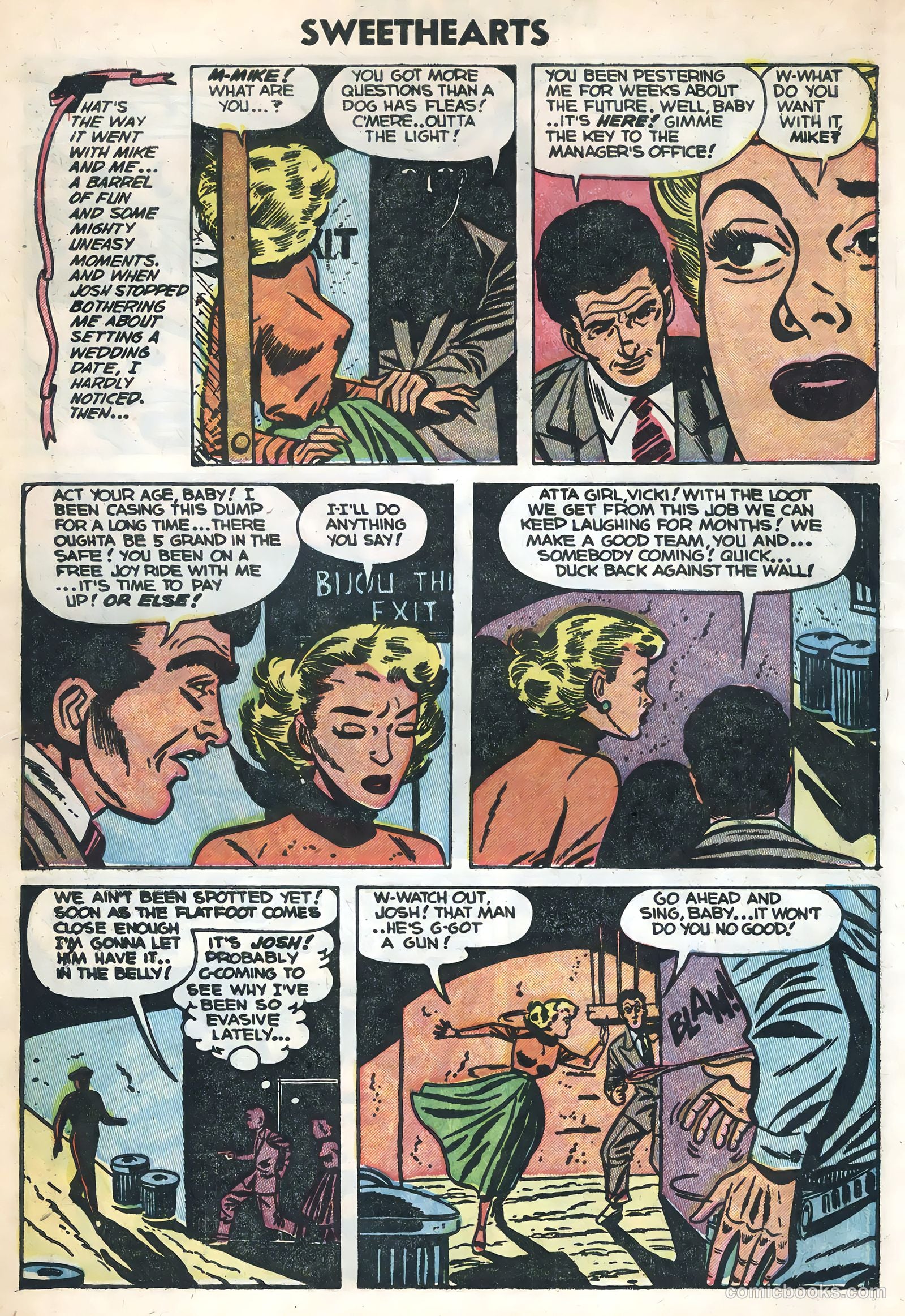 Sweethearts #23 (1954) — page 6 of 36
