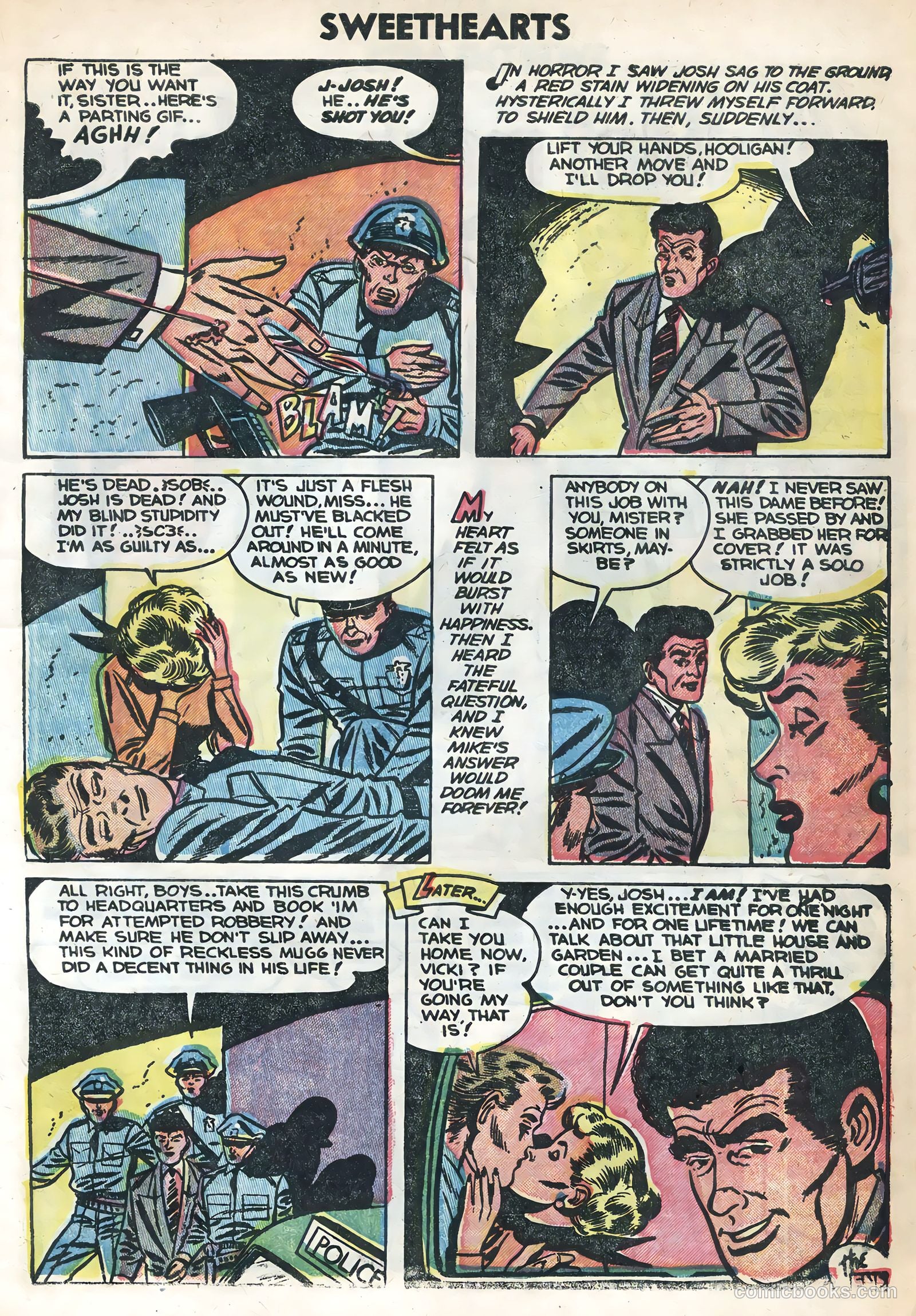 Sweethearts #23 (1954) — page 7 of 36