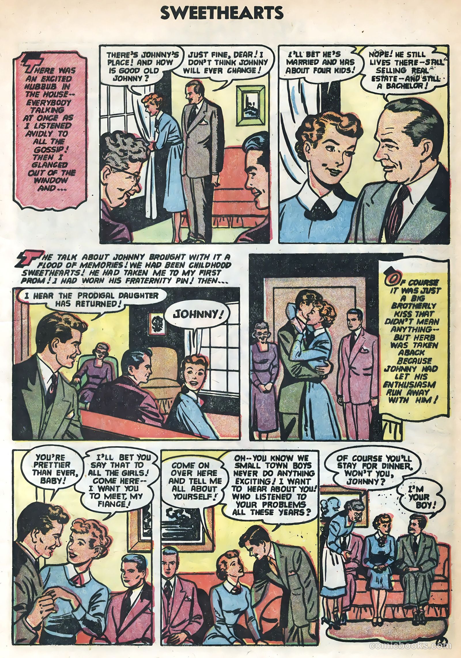 Sweethearts #23 (1954) — page 9 of 36