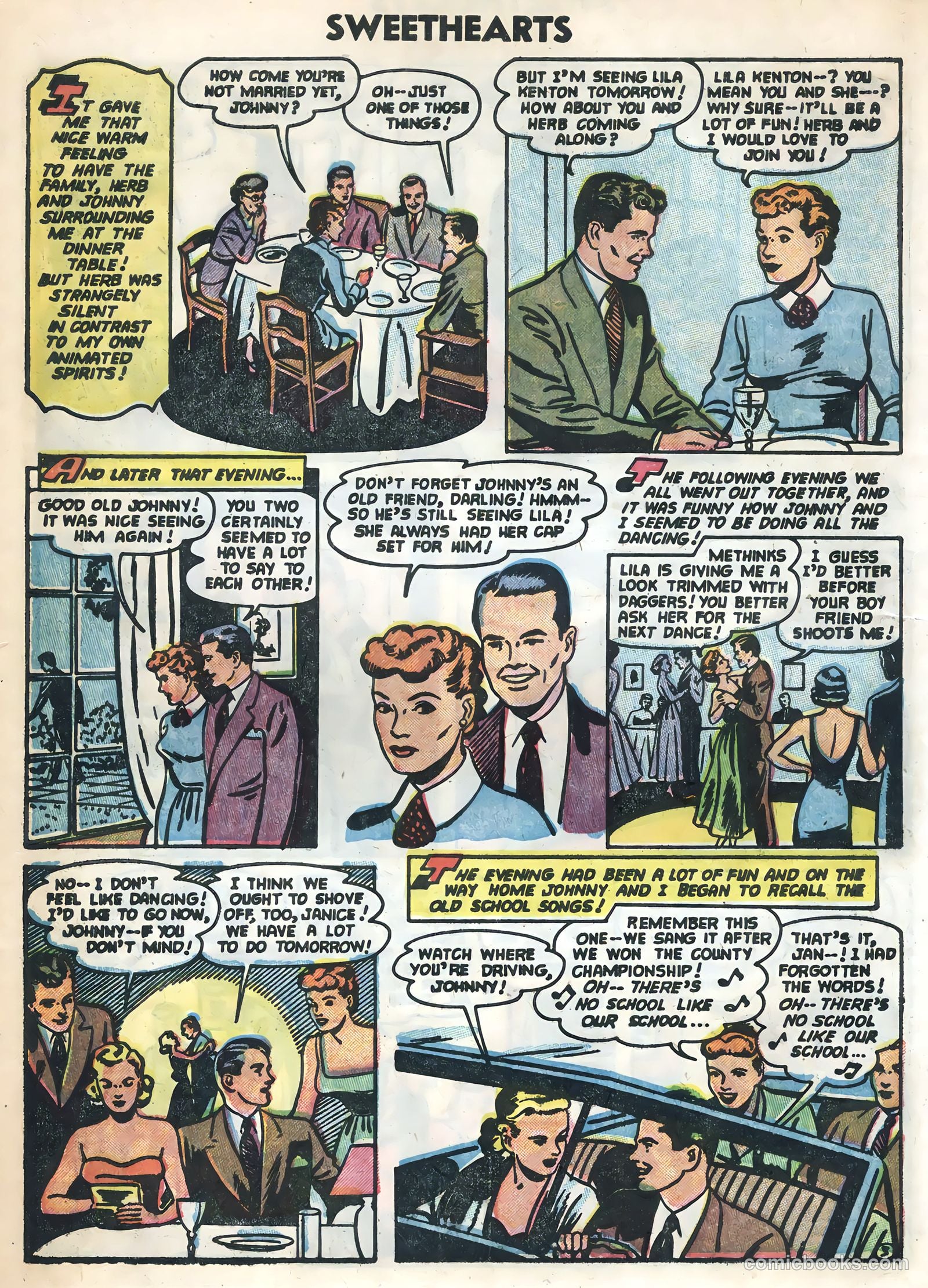 Sweethearts #23 (1954) — page 10 of 36