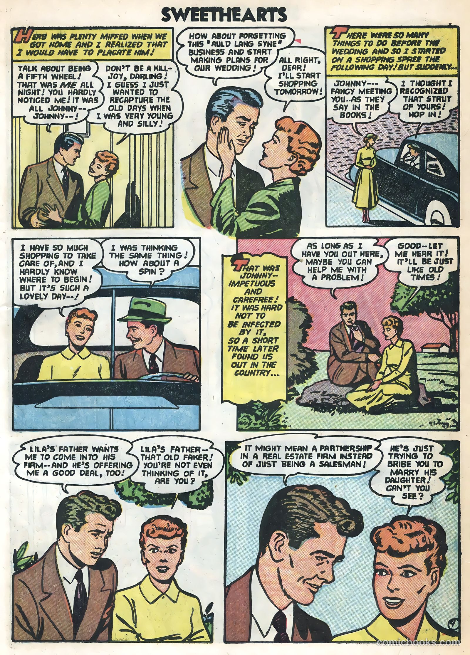 Sweethearts #23 (1954) — page 11 of 36