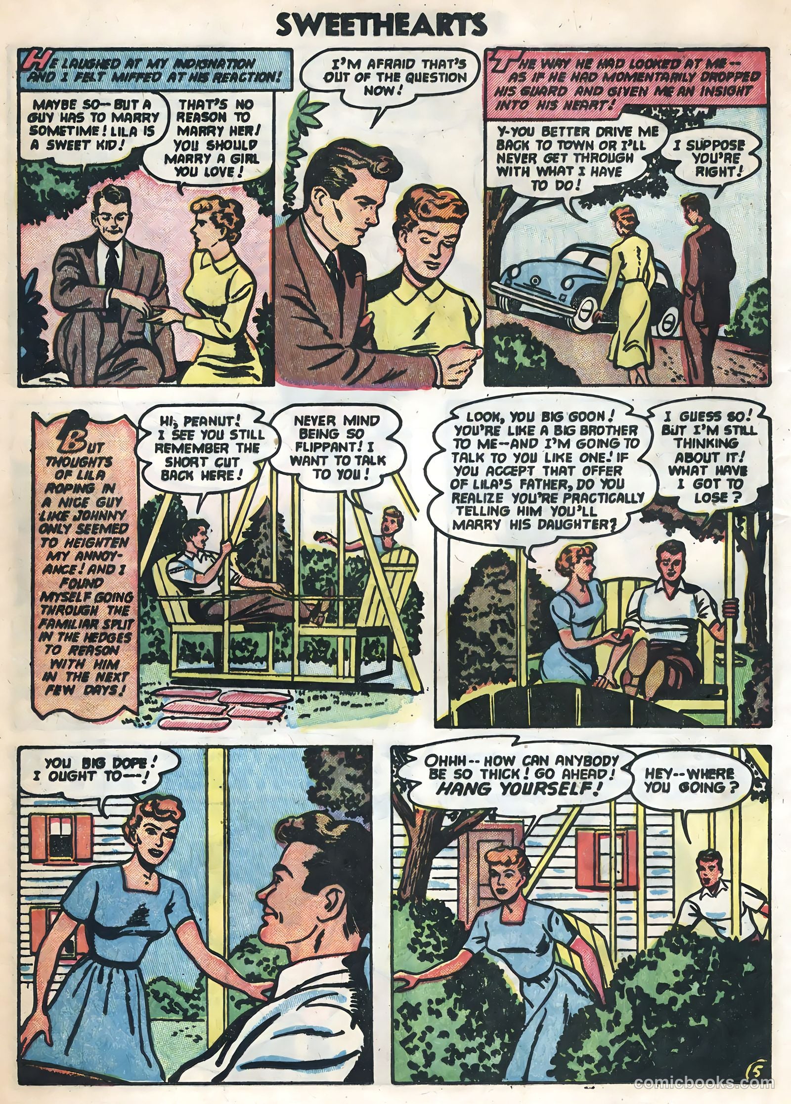 Sweethearts #23 (1954) — page 12 of 36