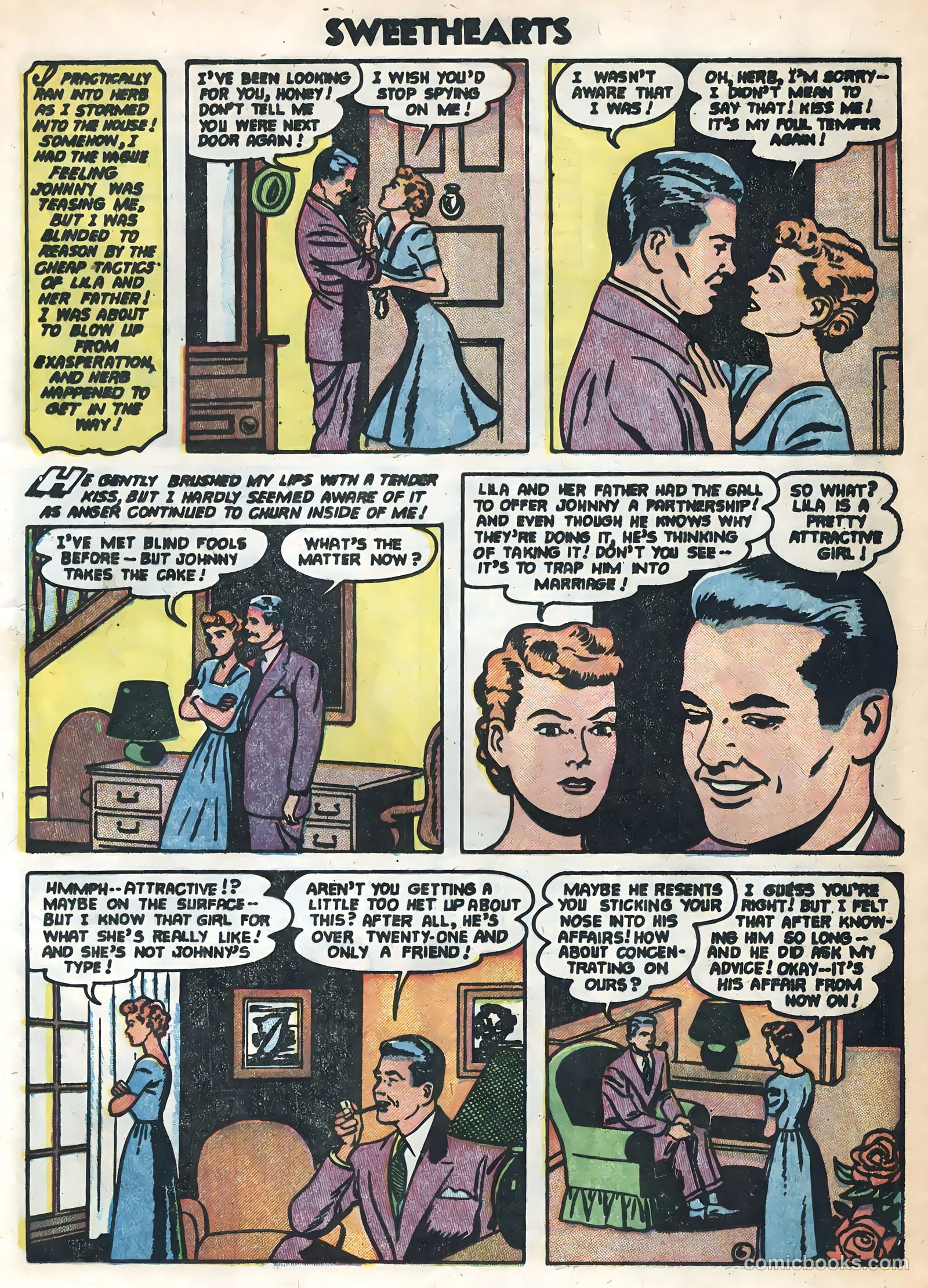 Sweethearts #23 (1954) — page 13 of 36