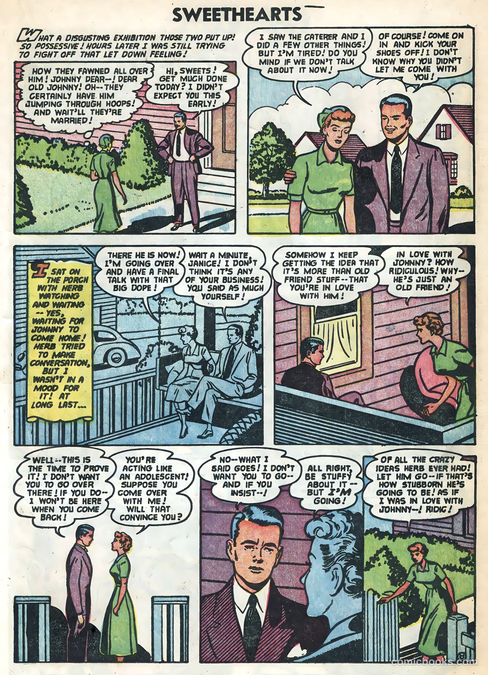 Sweethearts #23 (1954) — page 15 of 36