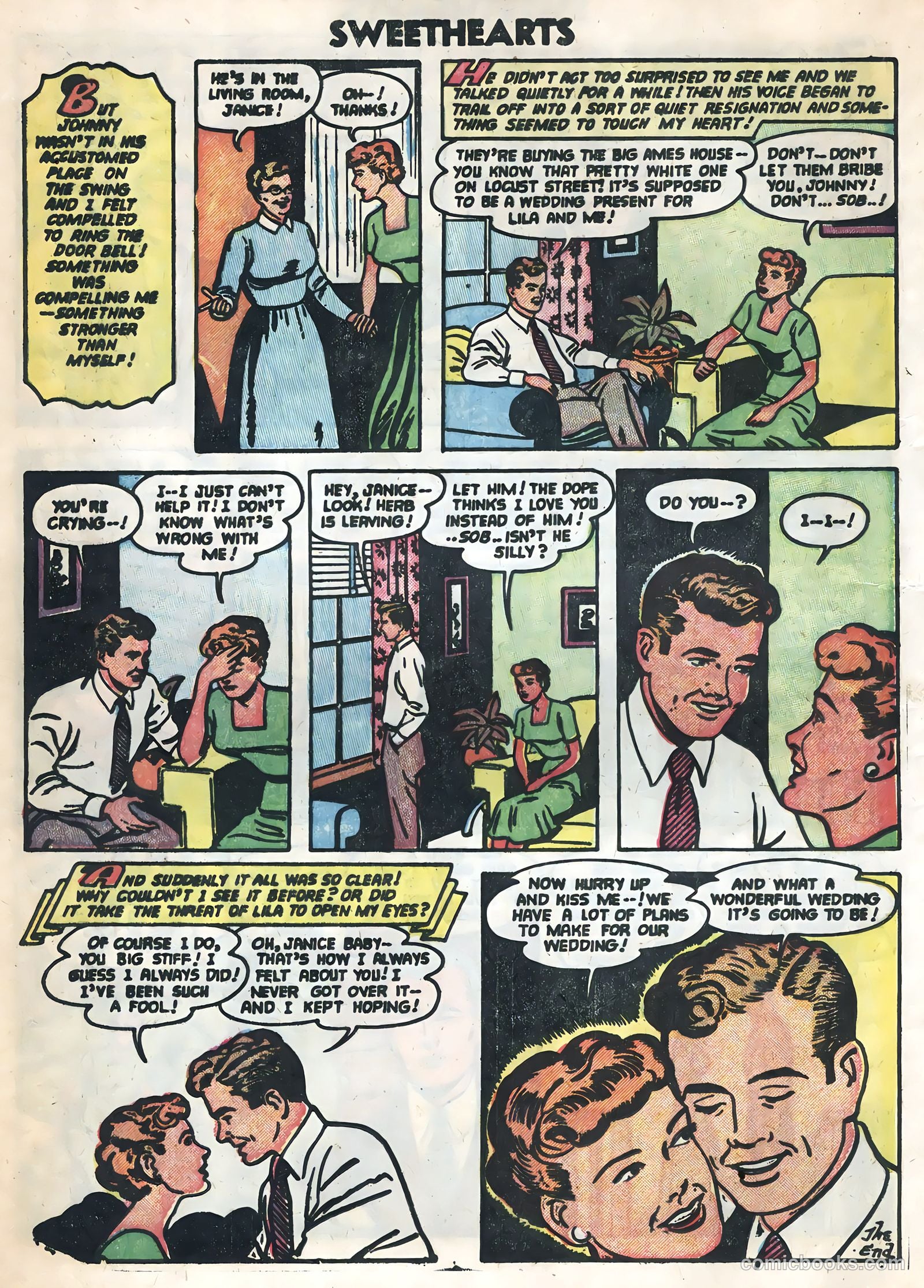 Sweethearts #23 (1954) — page 16 of 36