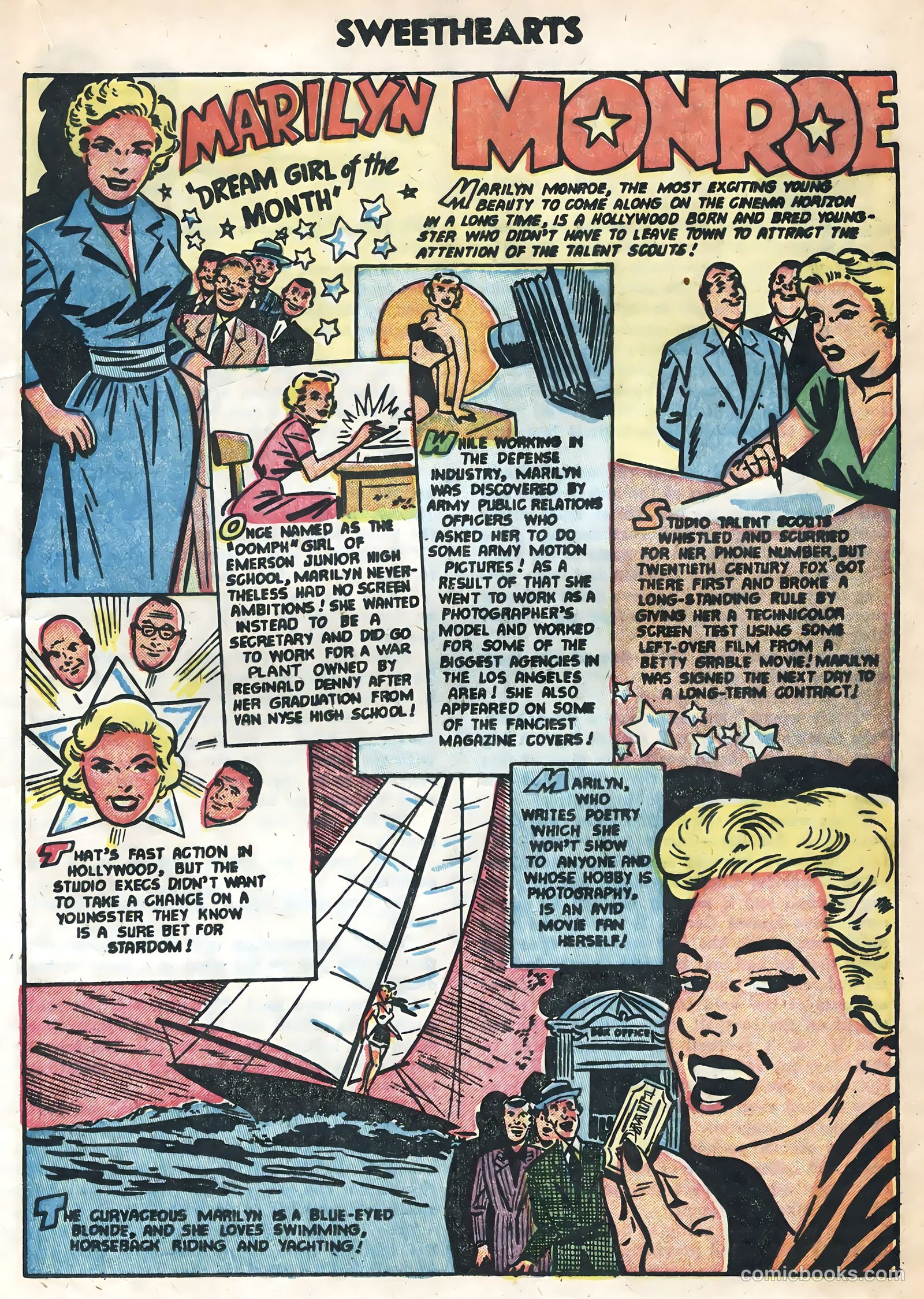 Sweethearts #23 (1954) — page 17 of 36