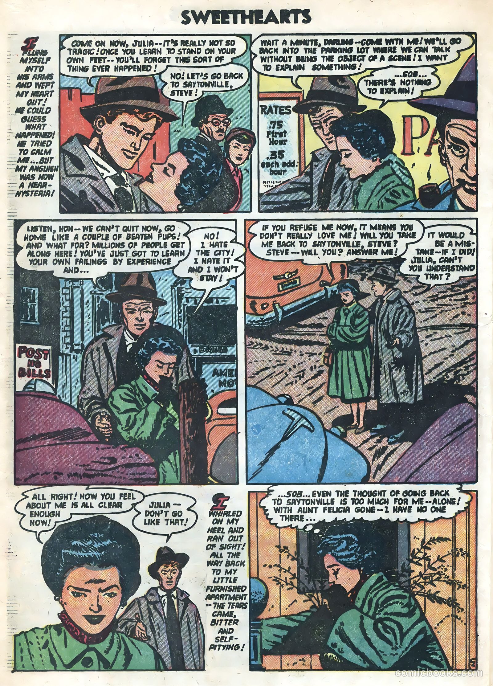 Sweethearts #23 (1954) — page 24 of 36
