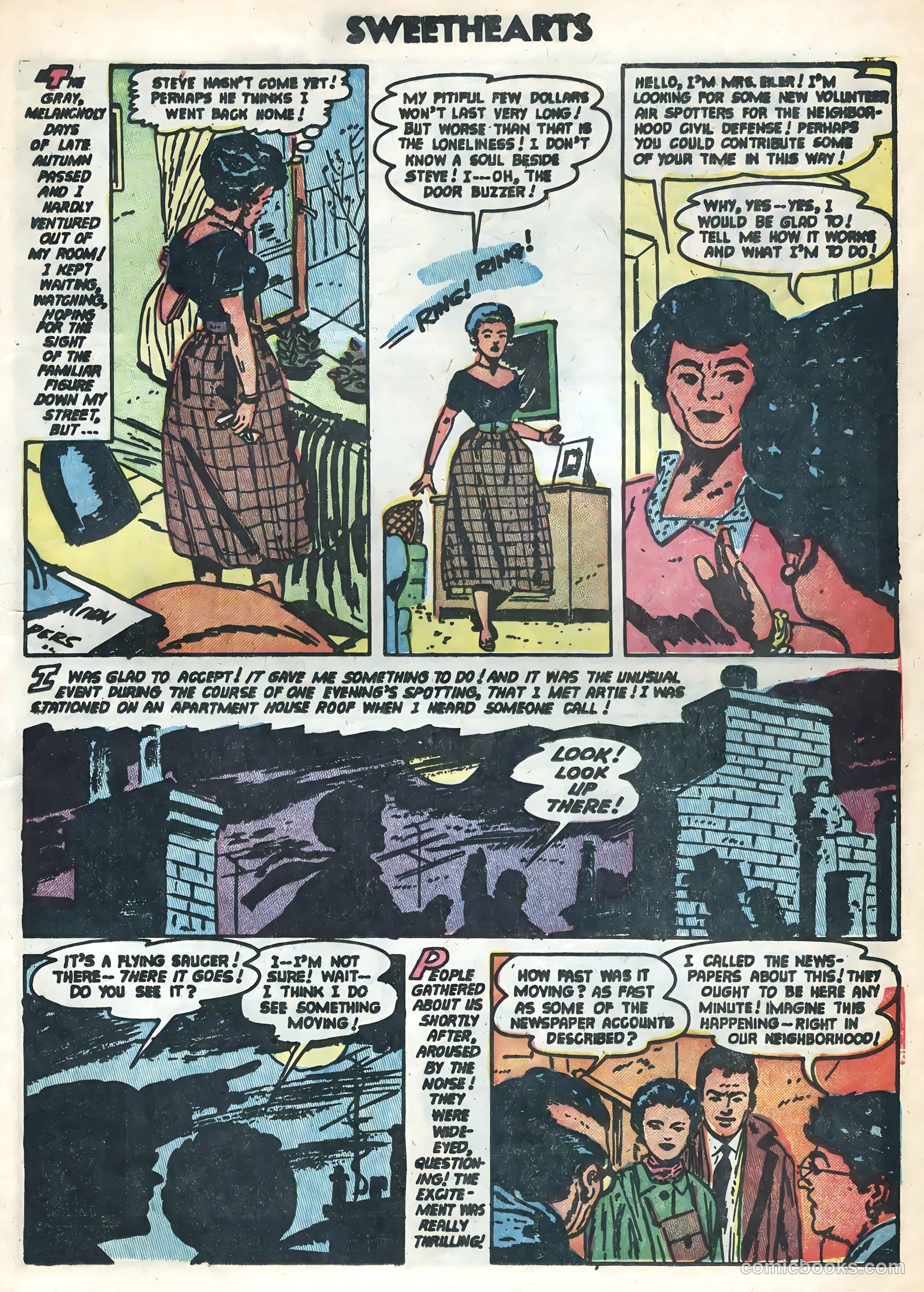 Sweethearts #23 (1954) — page 25 of 36