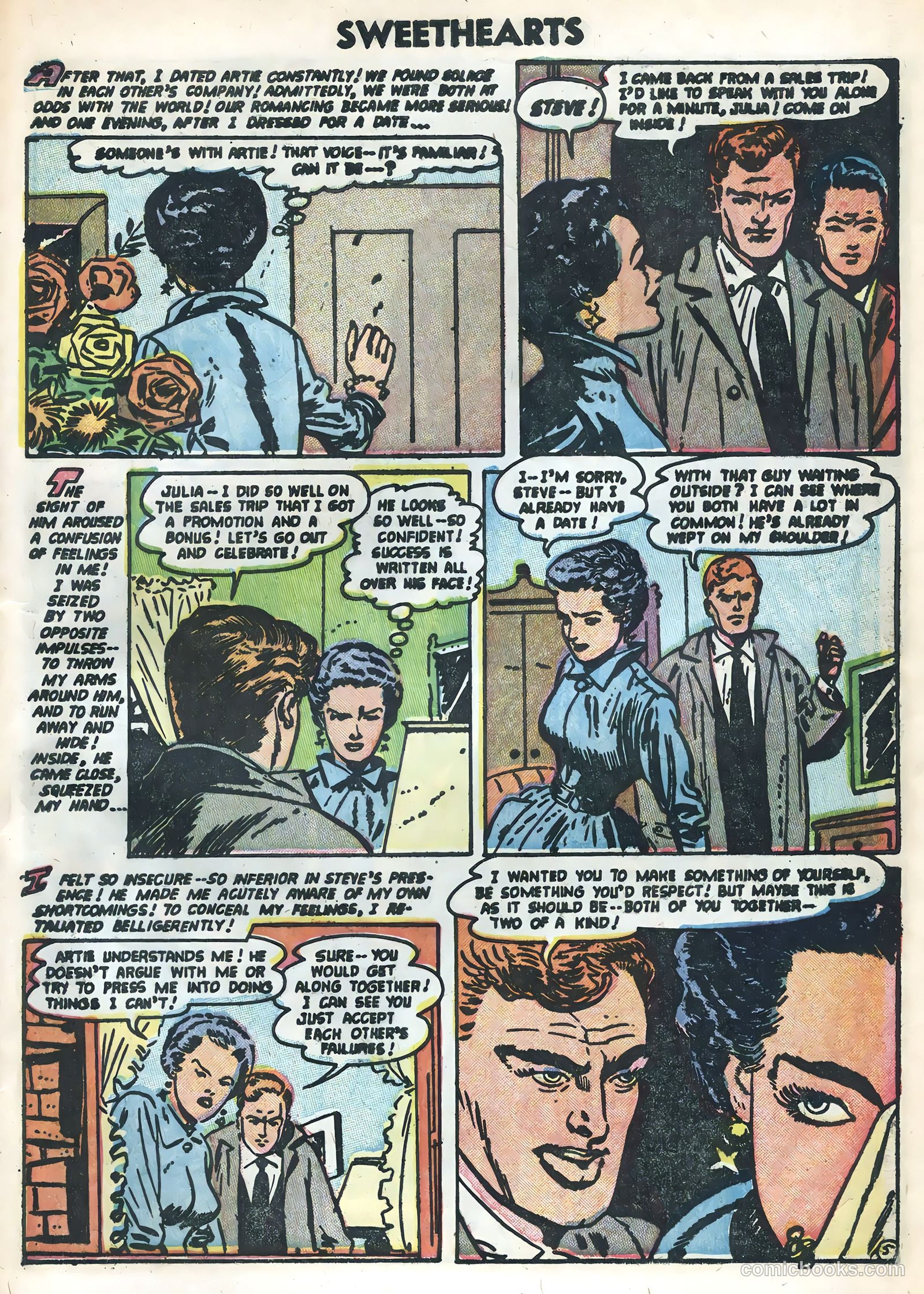 Sweethearts #23 (1954) — page 27 of 36