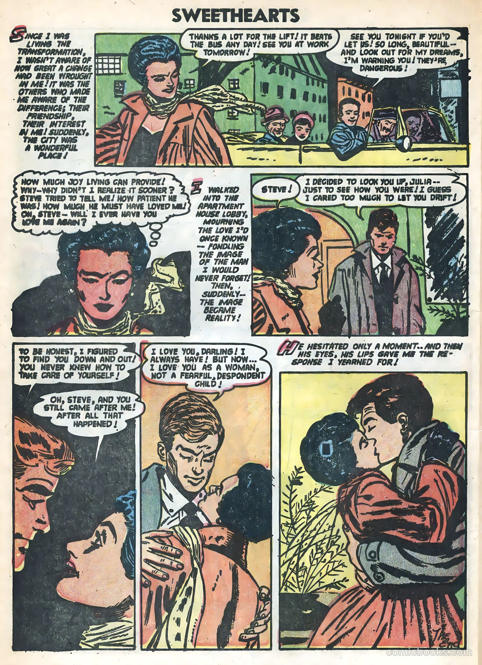 Sweethearts #23 (1954) — page 32 of 36