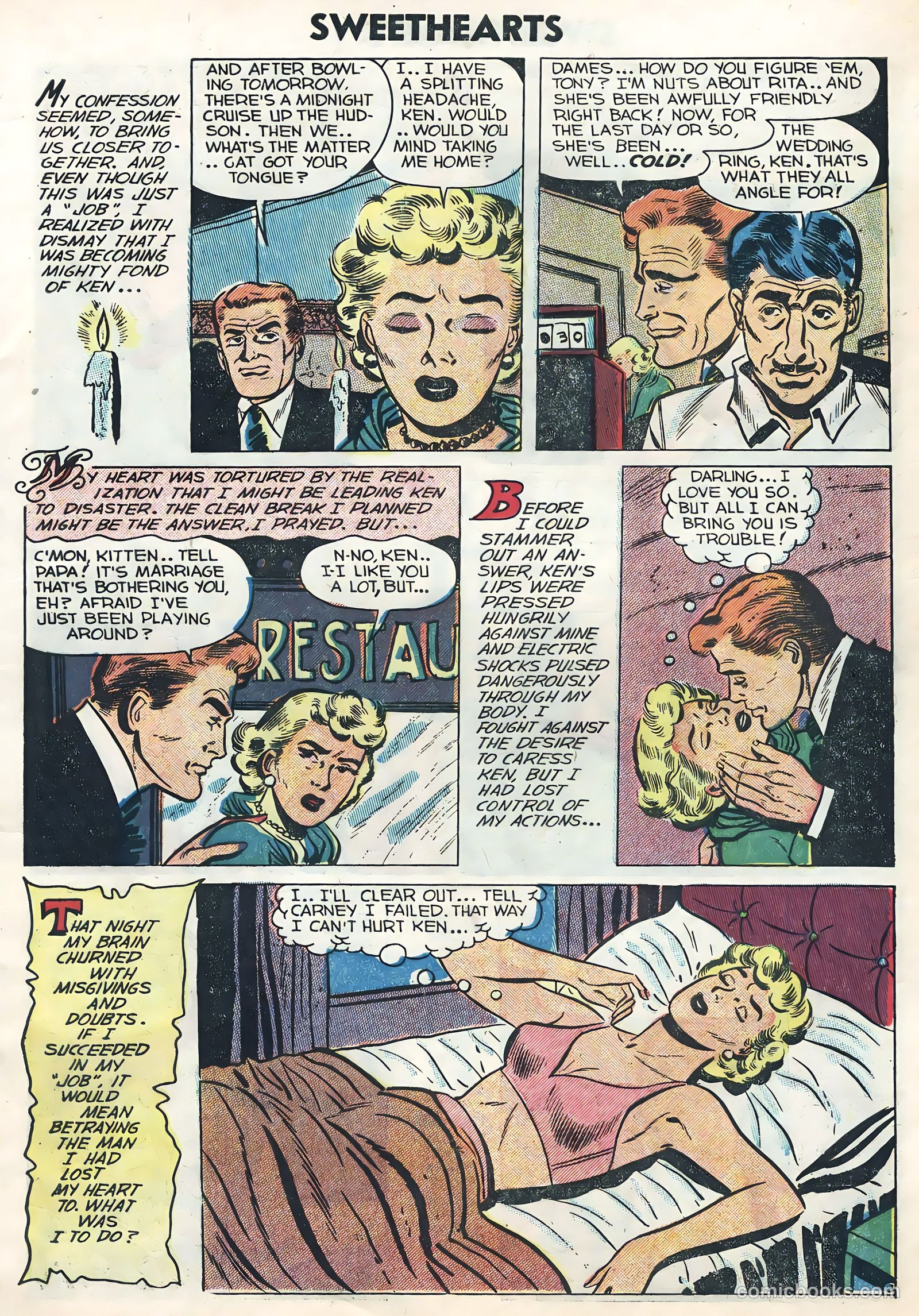 Sweethearts #24 (1954) — page 5 of 36