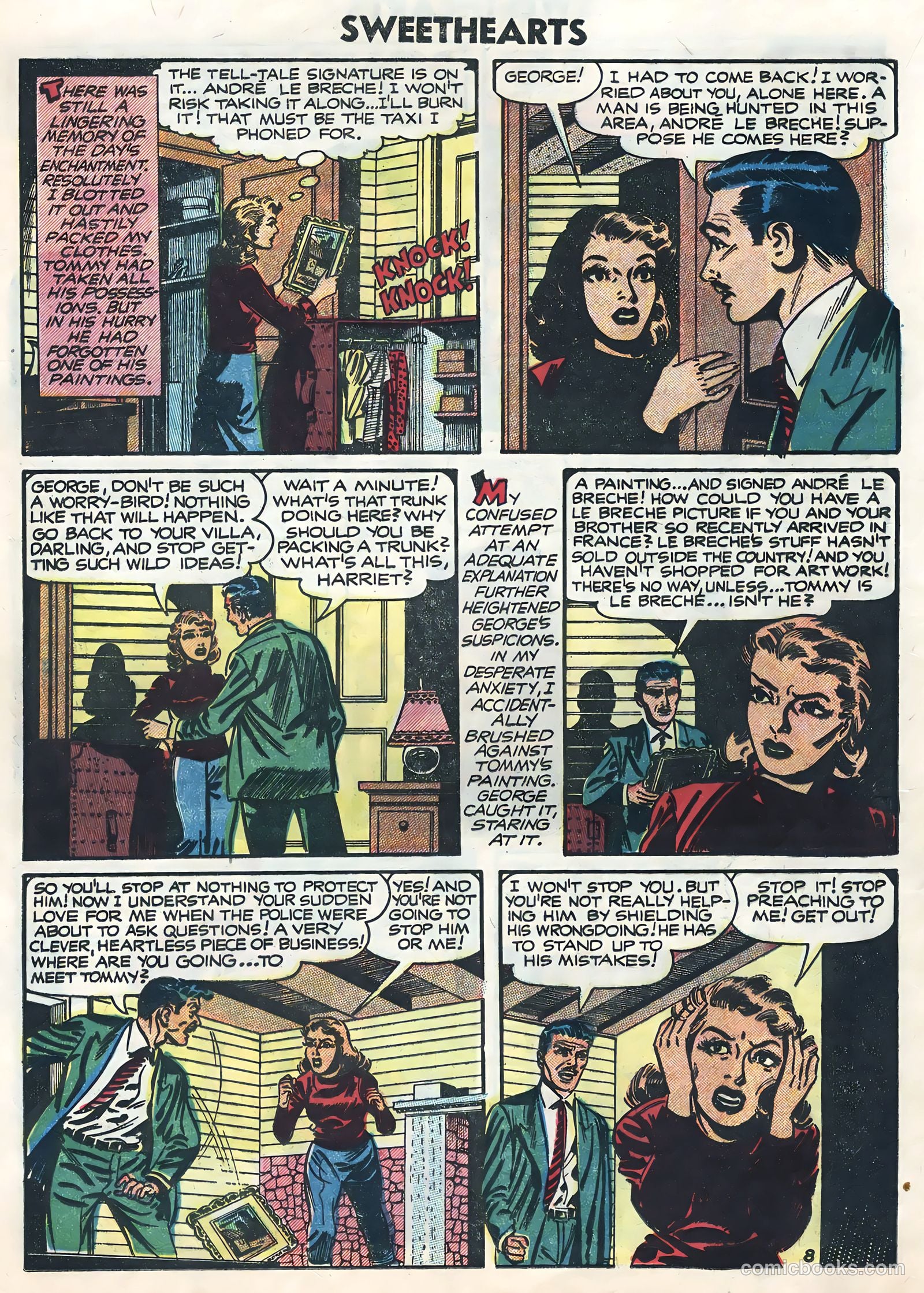Sweethearts #24 (1954) — page 16 of 36