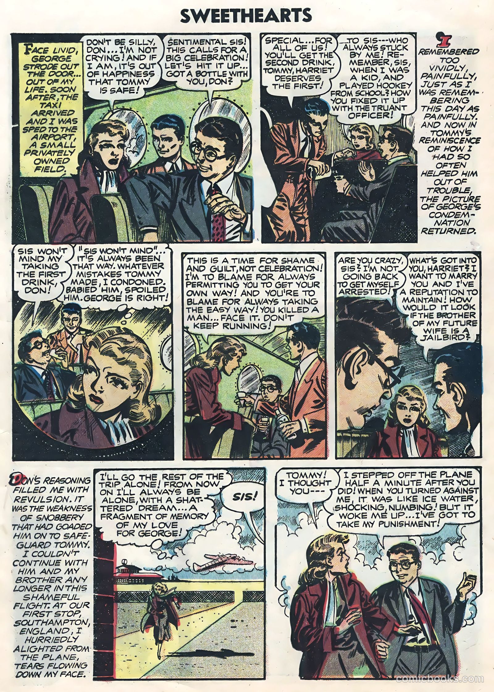 Sweethearts #24 (1954) — page 17 of 36