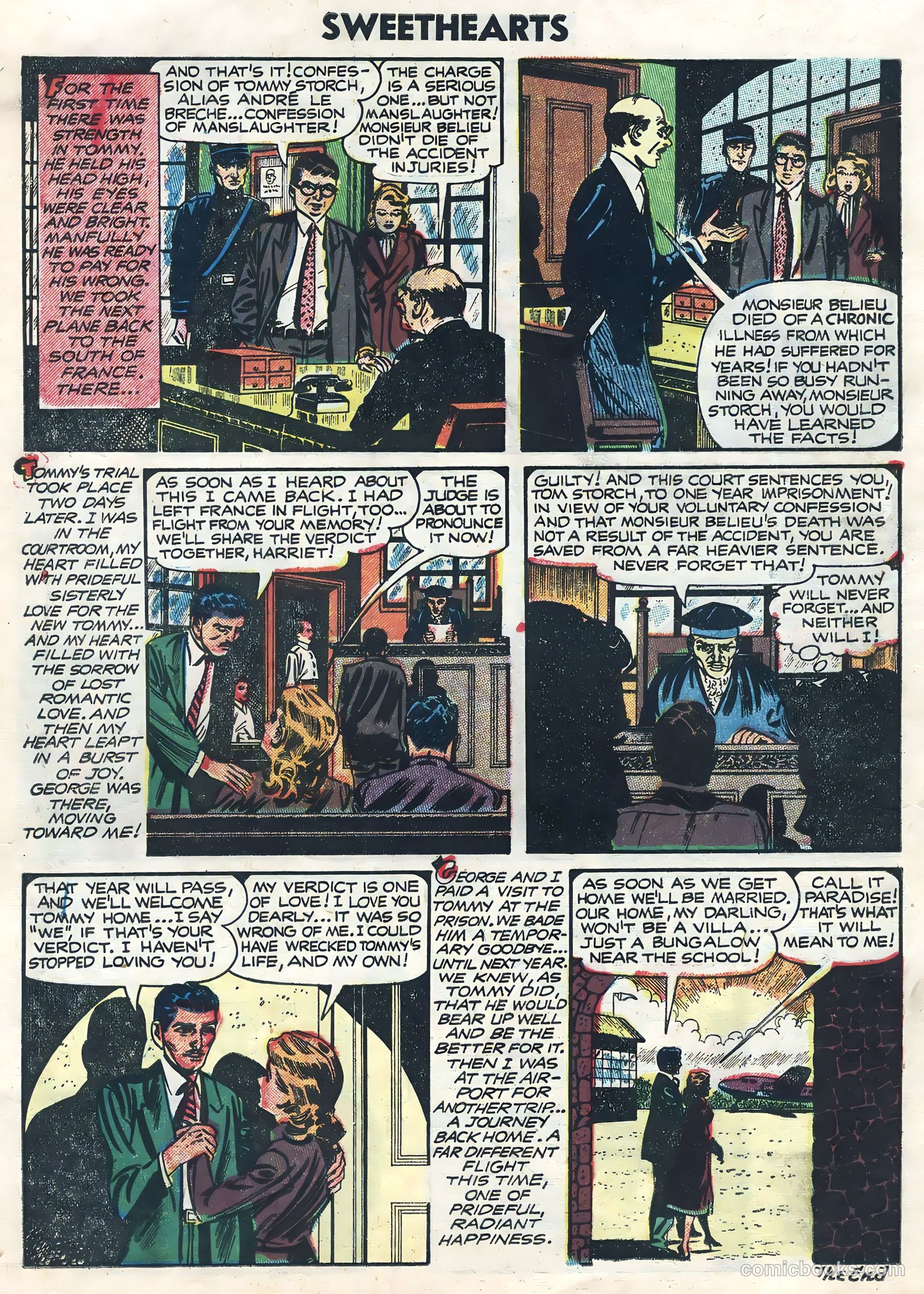 Sweethearts #24 (1954) — page 18 of 36