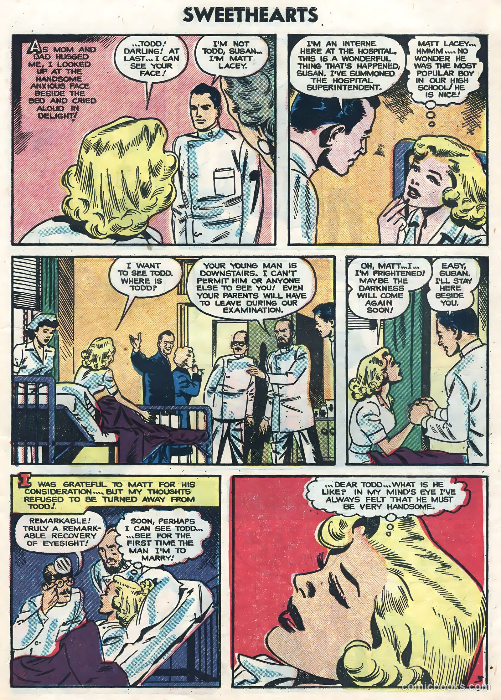 Sweethearts #24 (1954) — page 23 of 36