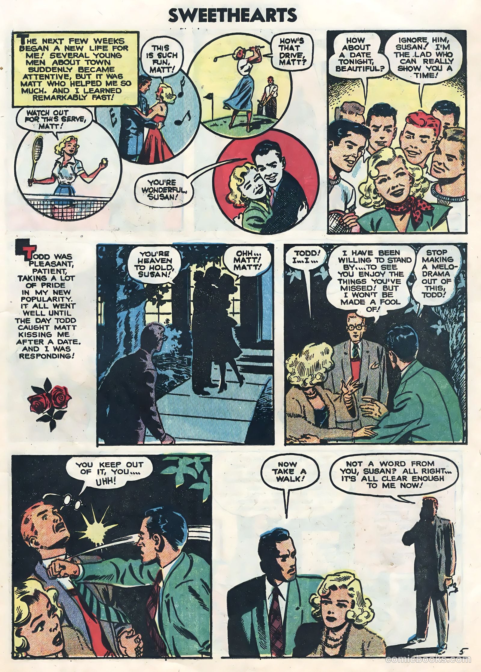 Sweethearts #24 (1954) — page 25 of 36