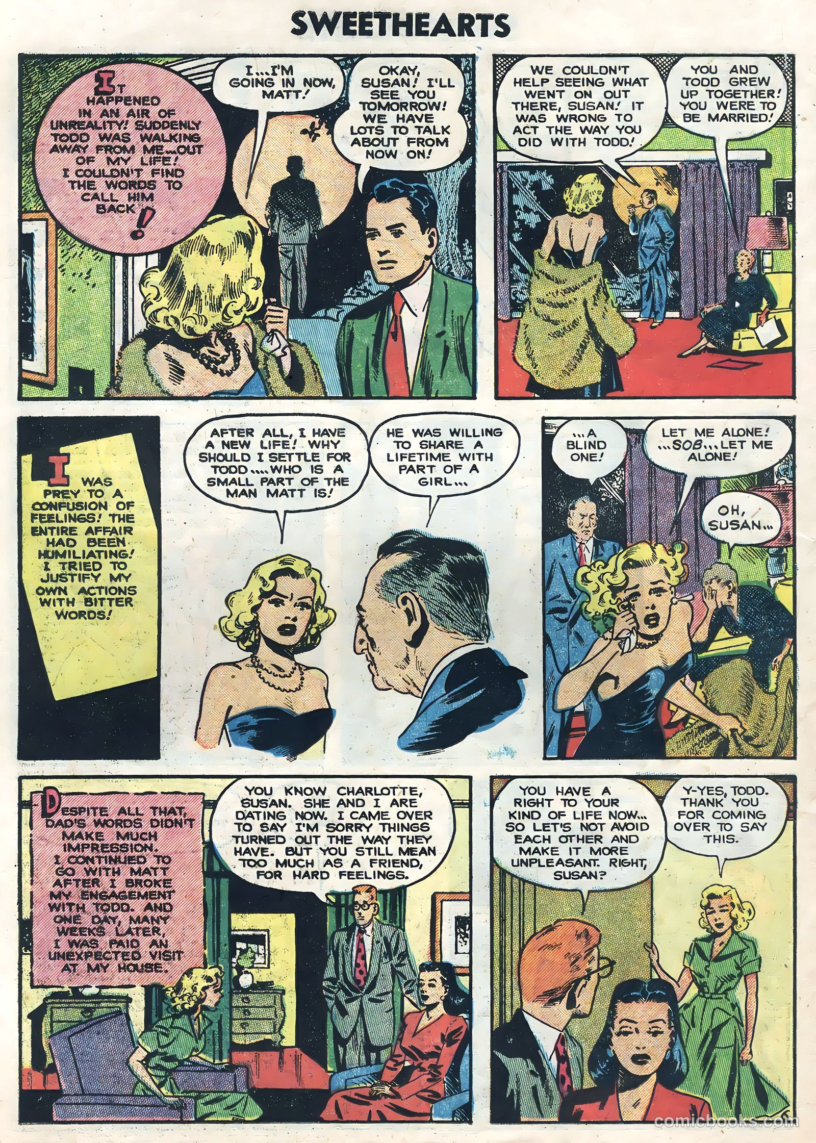 Sweethearts #24 (1954) — page 26 of 36
