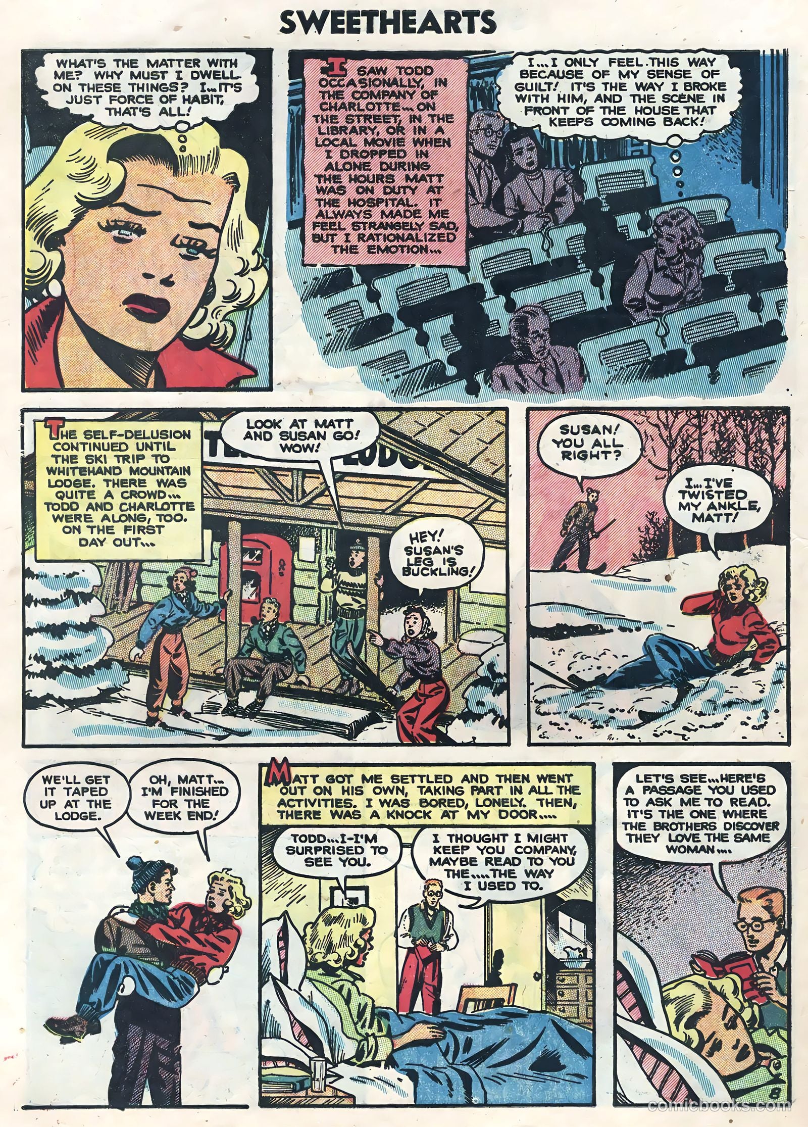 Sweethearts #24 (1954) — page 28 of 36
