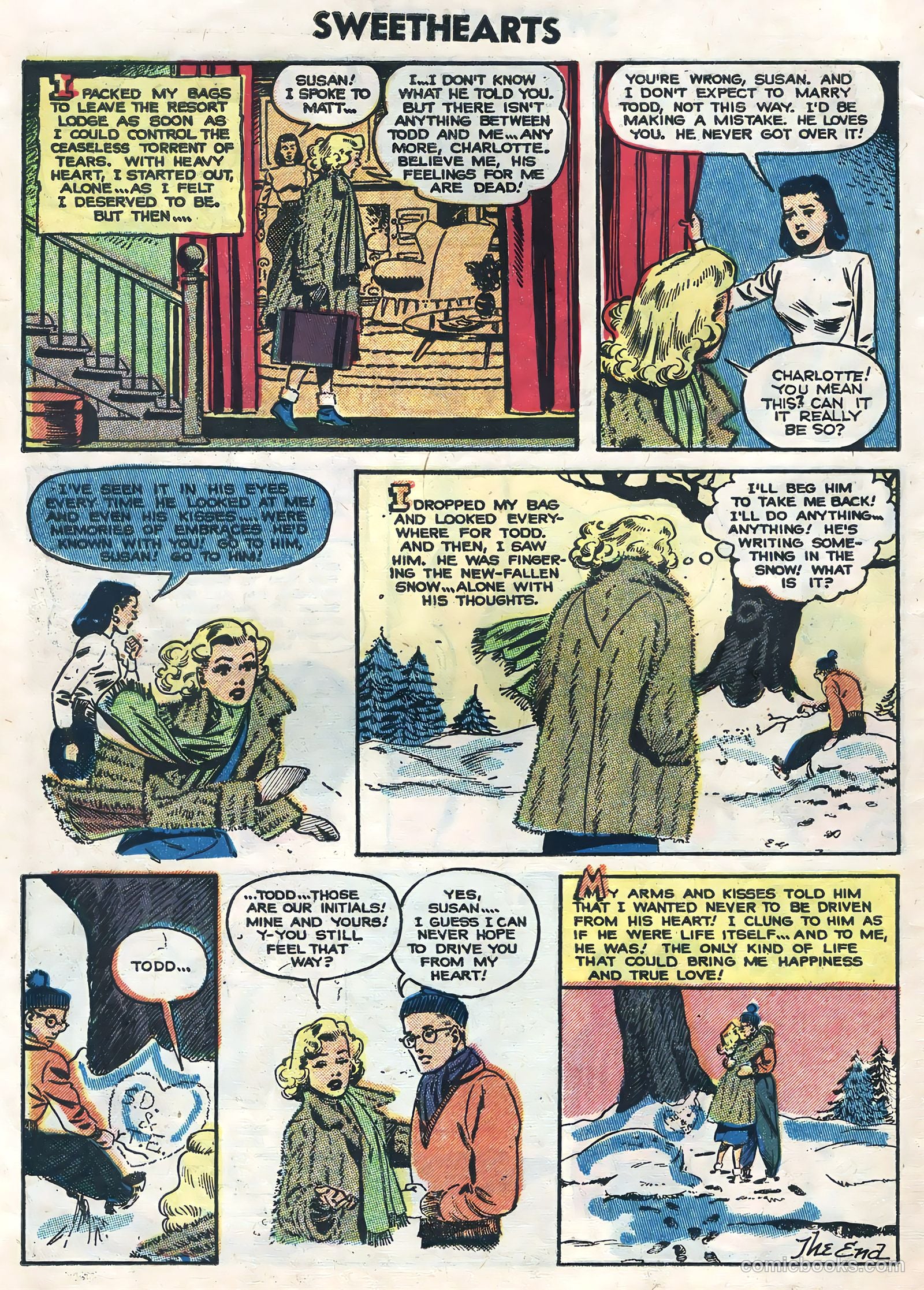 Sweethearts #24 (1954) — page 30 of 36