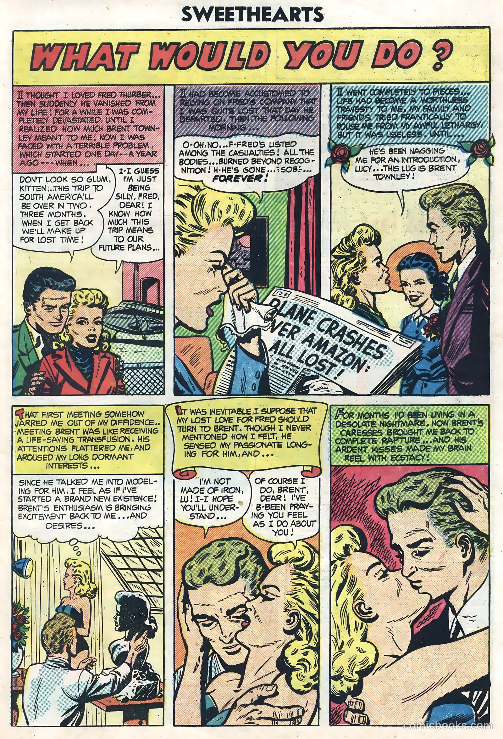 Sweethearts #24 (1954) — page 31 of 36